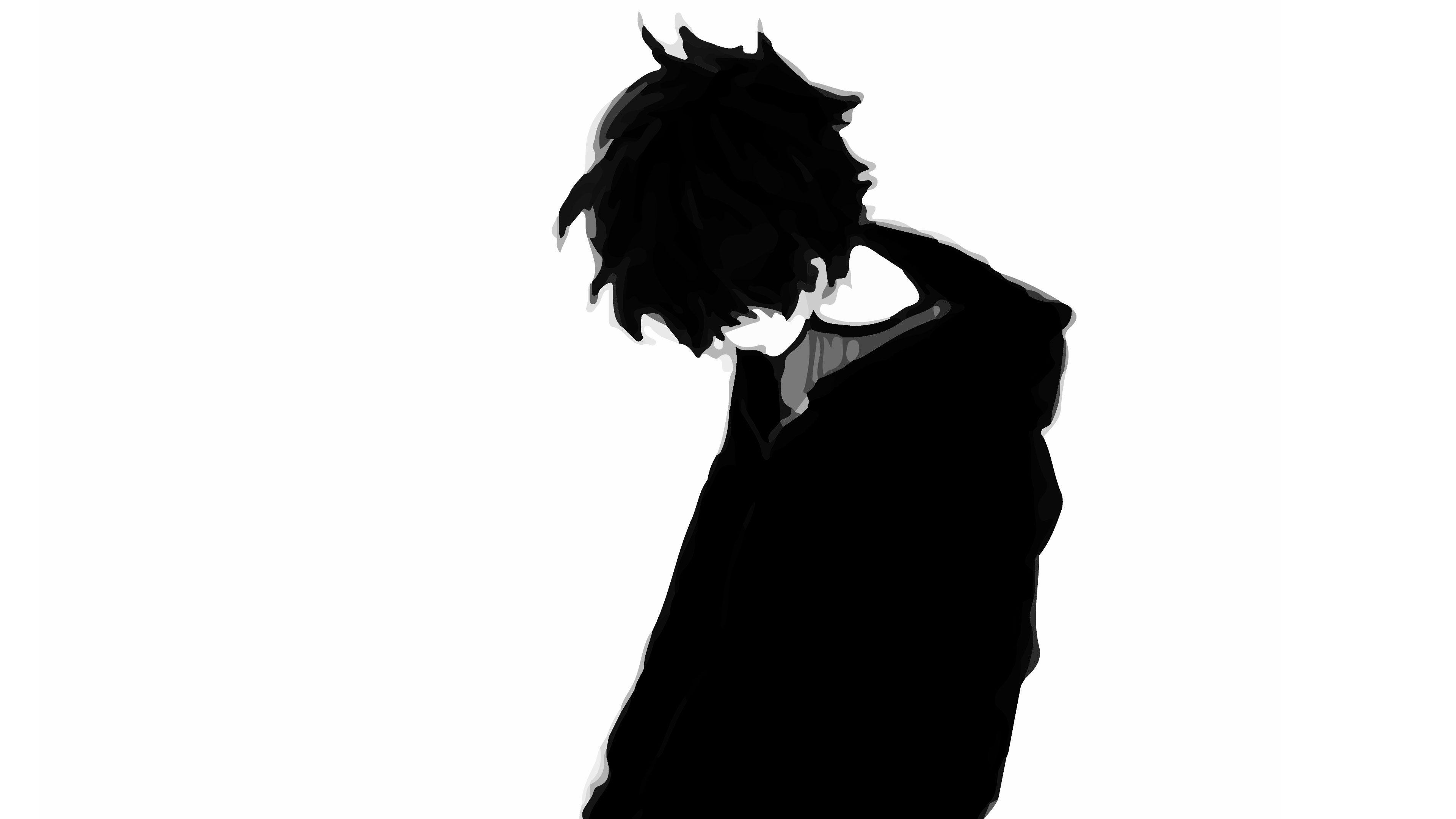 Anime Boy Sitting Alone Wallpapers