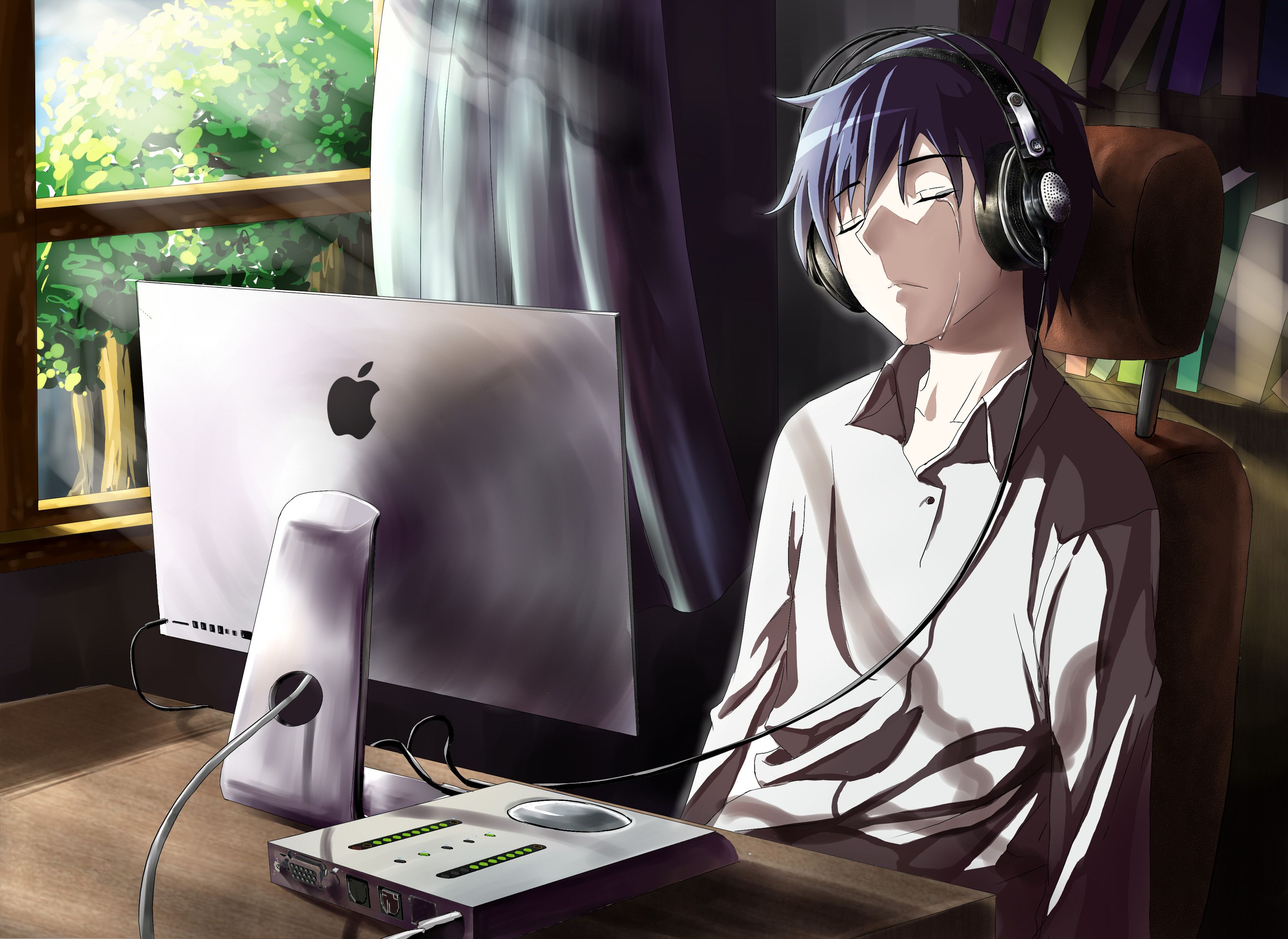 Anime Boy Sleep Wallpapers