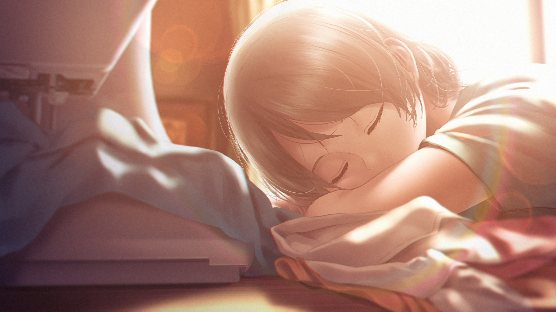 Anime Boy Sleep Wallpapers