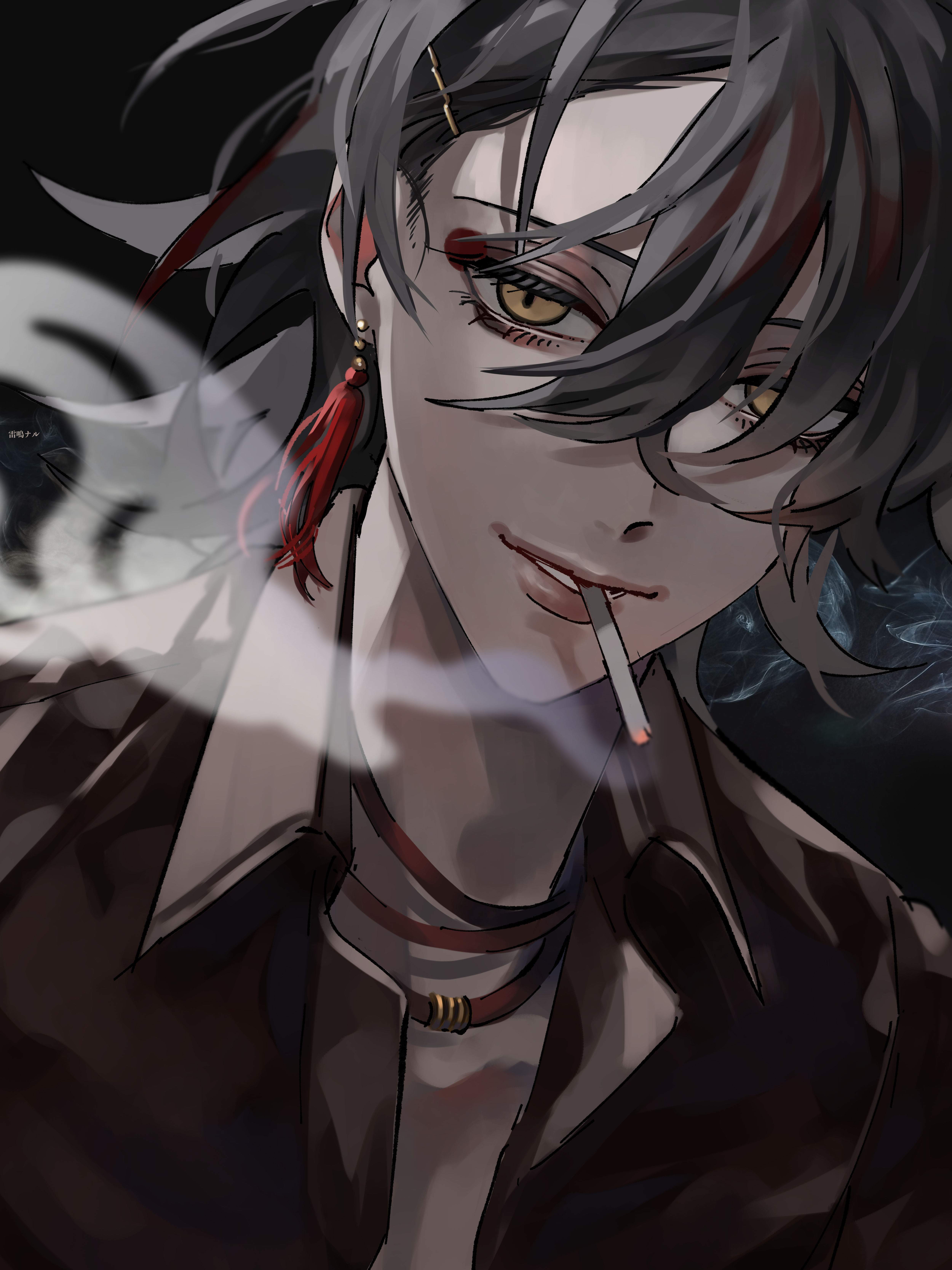 Anime Boy Smoking Wallpapers