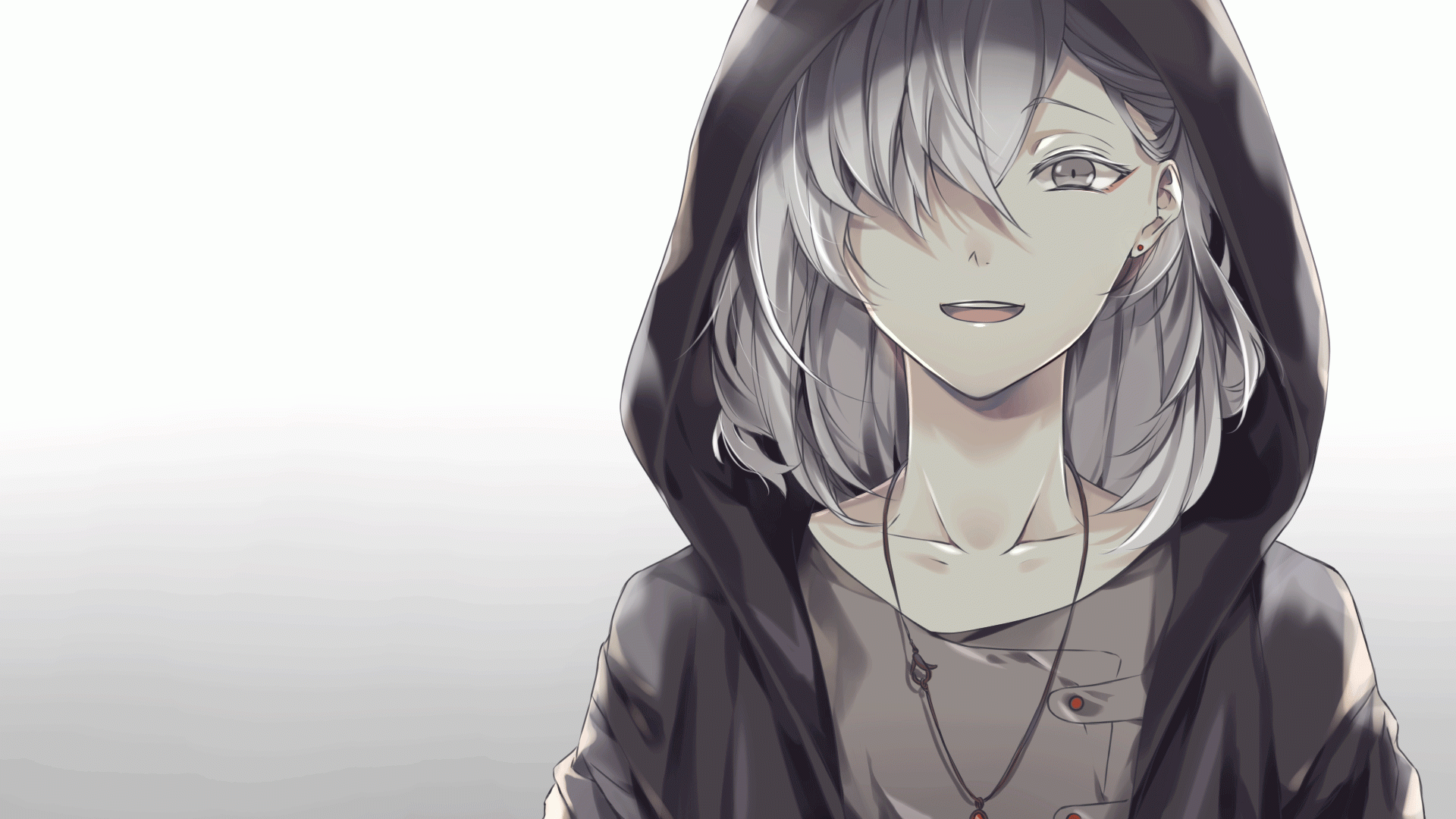 Anime Boys Grey Hair Wallpapers