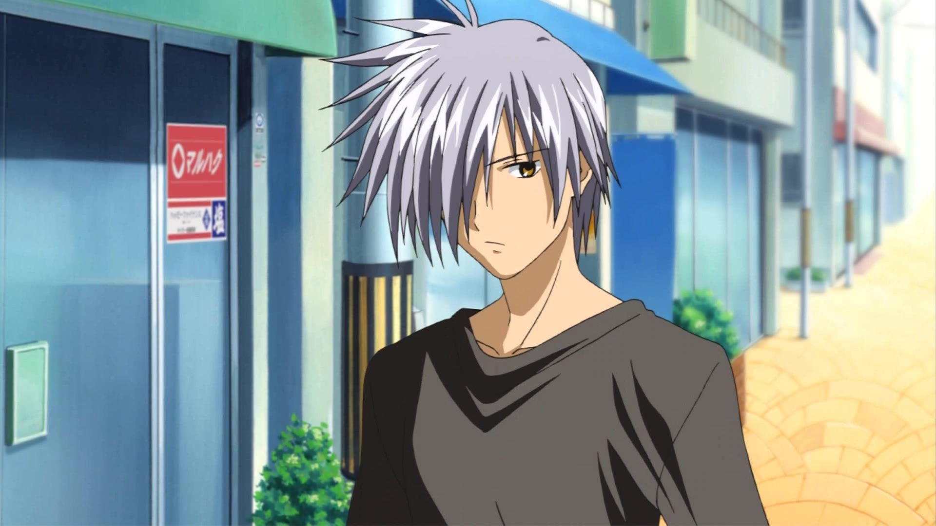 Anime Boys Grey Hair Wallpapers