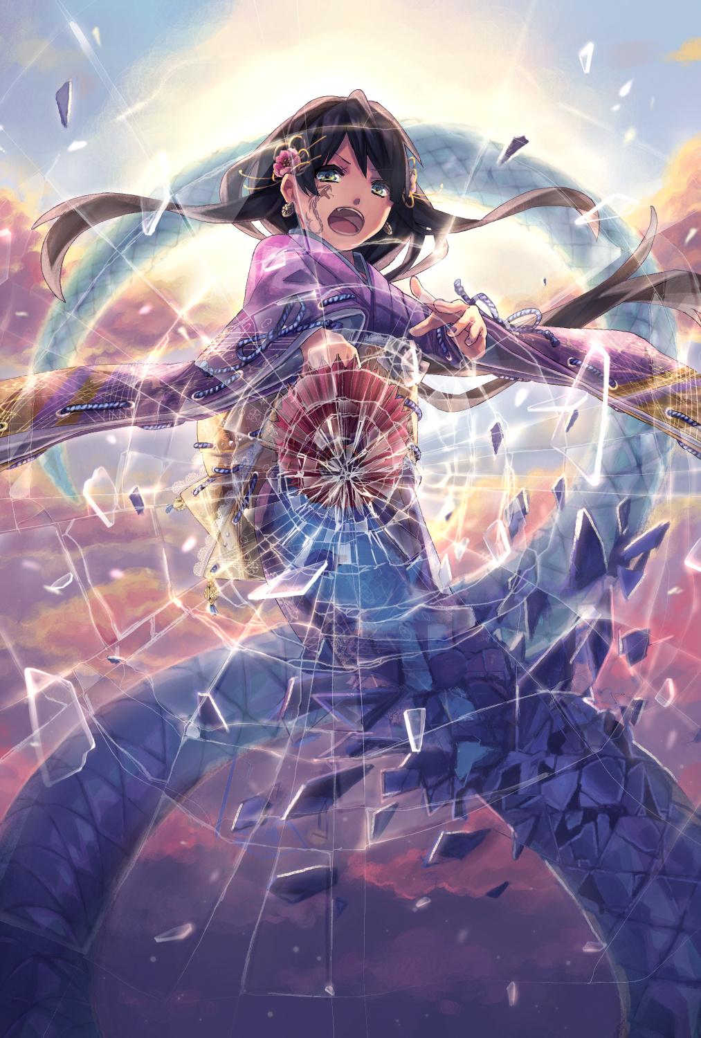 Anime Broken Glass Wallpapers