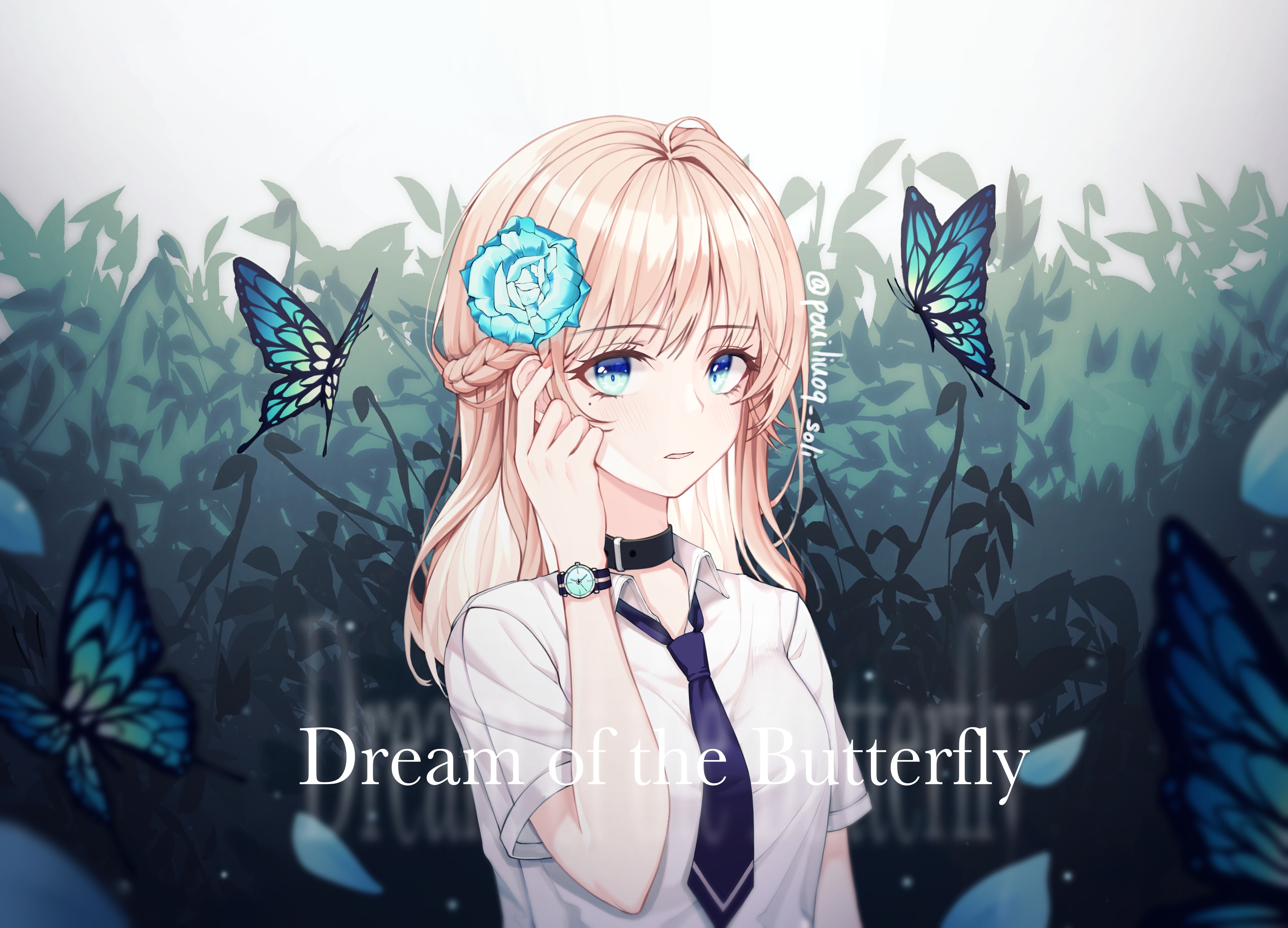 Anime Butterfly Girl Wallpapers