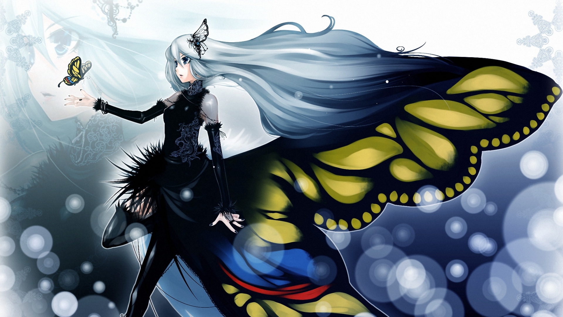 Anime Butterfly Girl Wallpapers