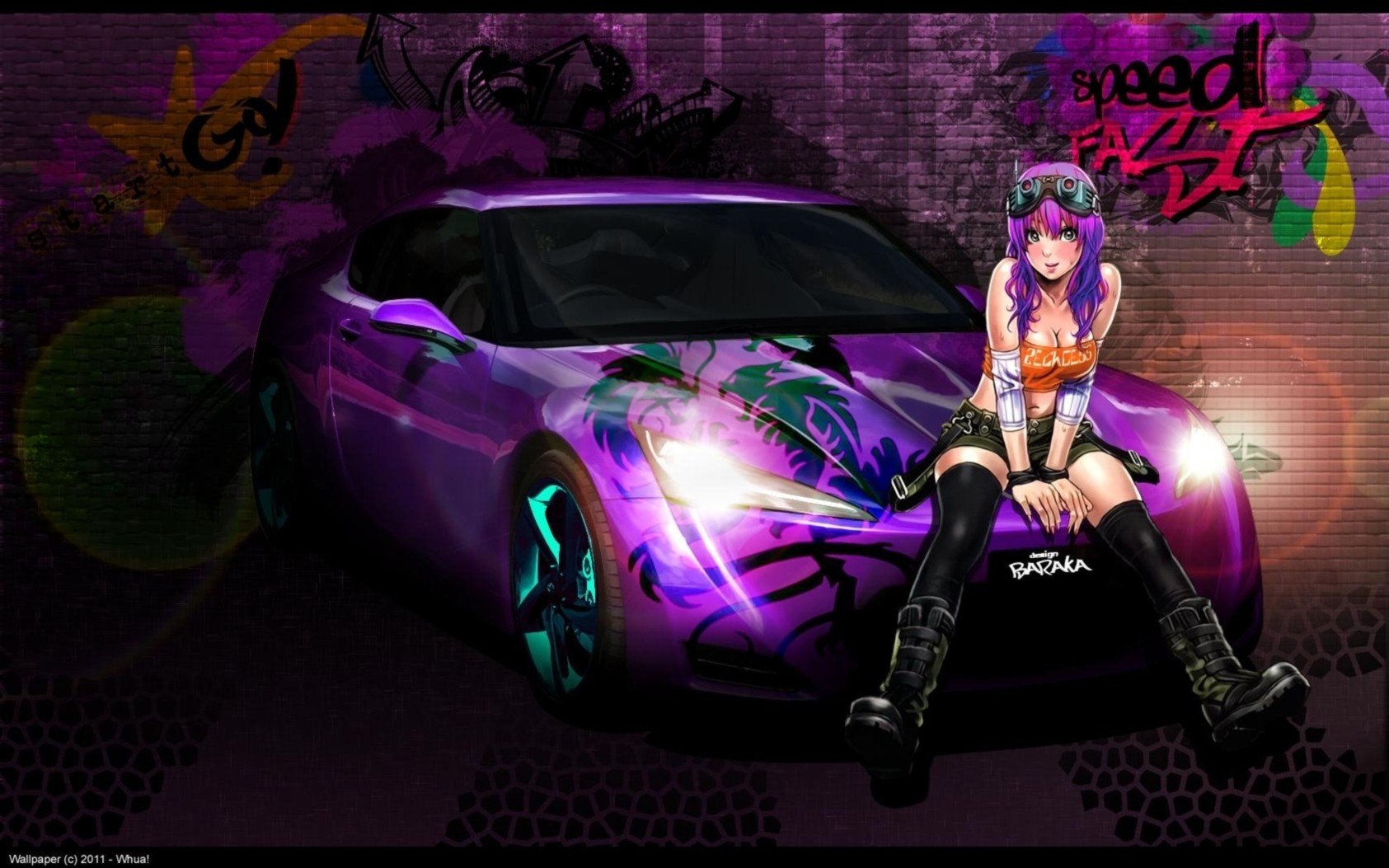 Anime Cars Wallpapers