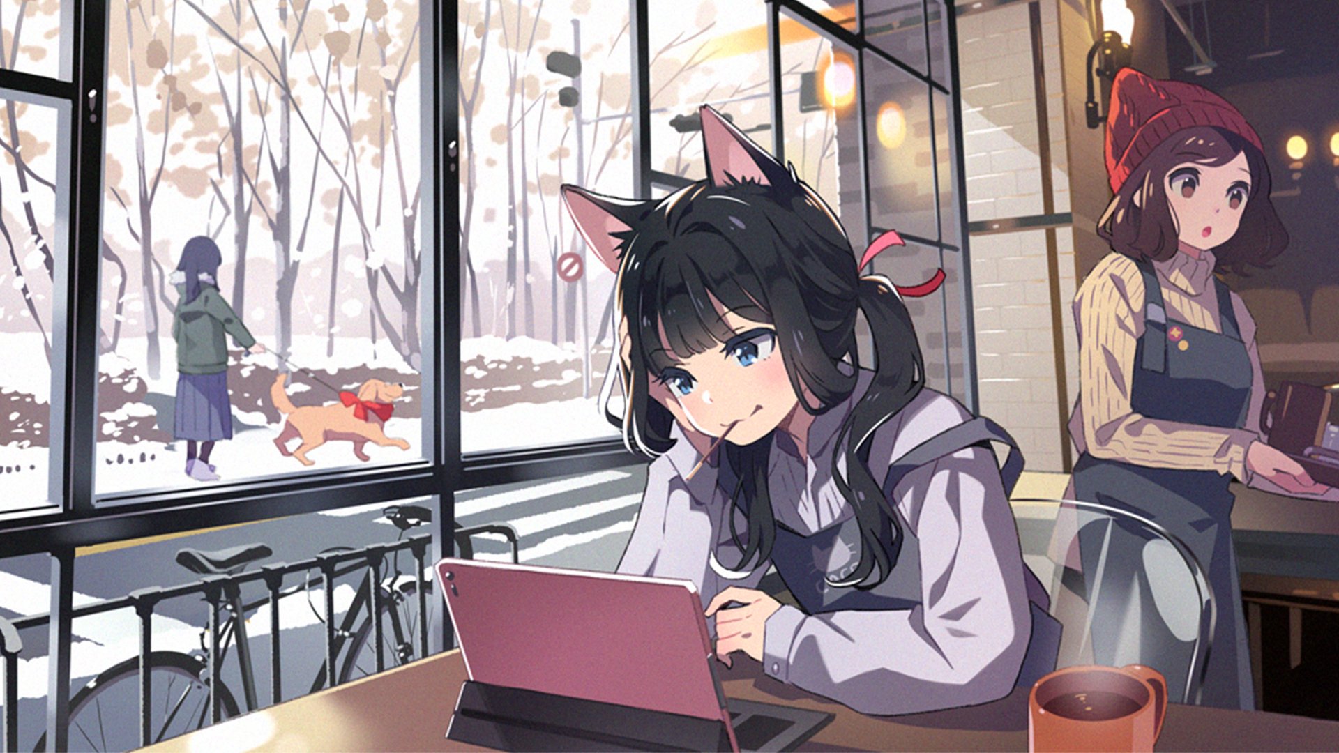 Anime Cat Girl Hd Wallpapers