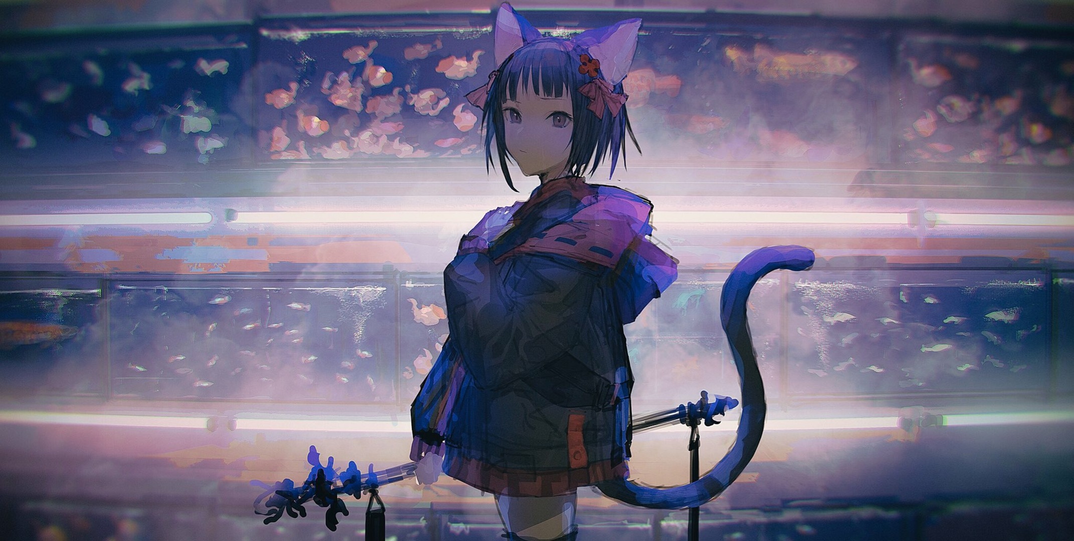 Anime Cat Girl Hd Wallpapers