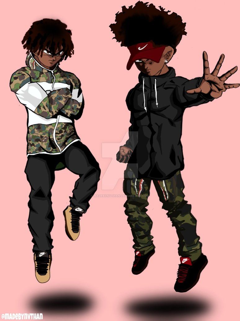 Anime Characters Wearing Supreme Wallpapers