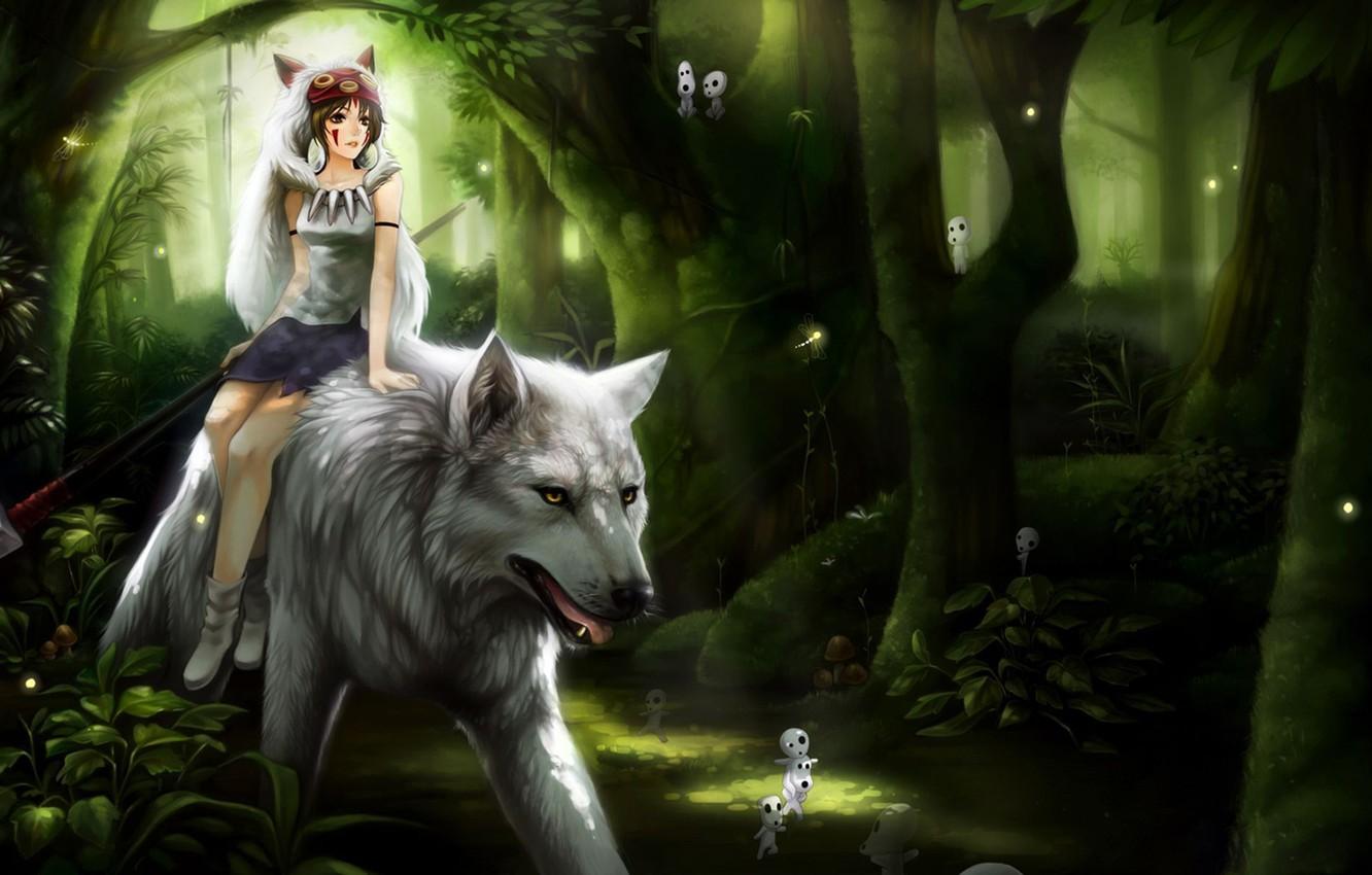 Anime Chibi Wolf Girl Wallpapers