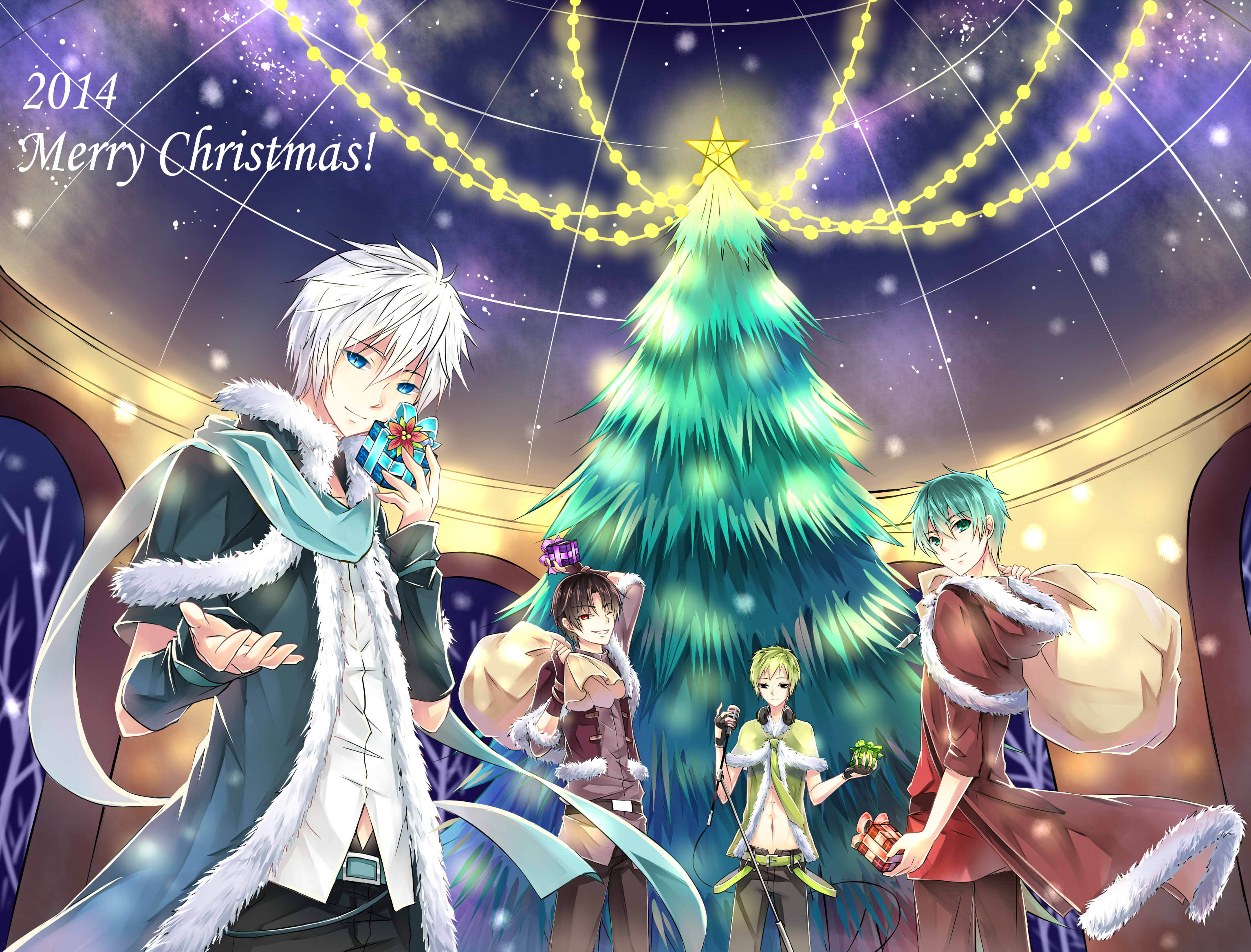 Anime Christmas Wallpapers