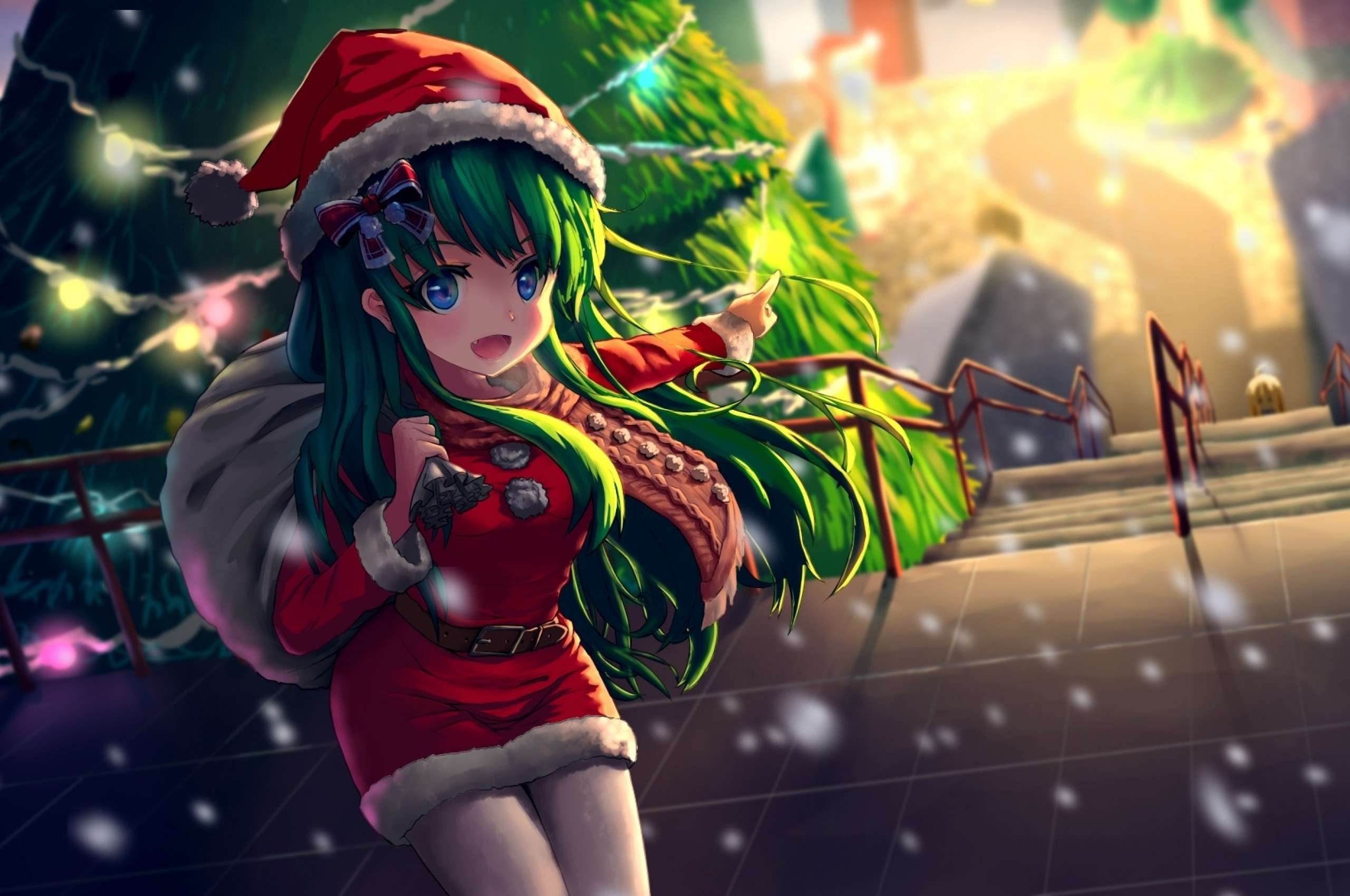 Anime Christmas Hd Wallpapers