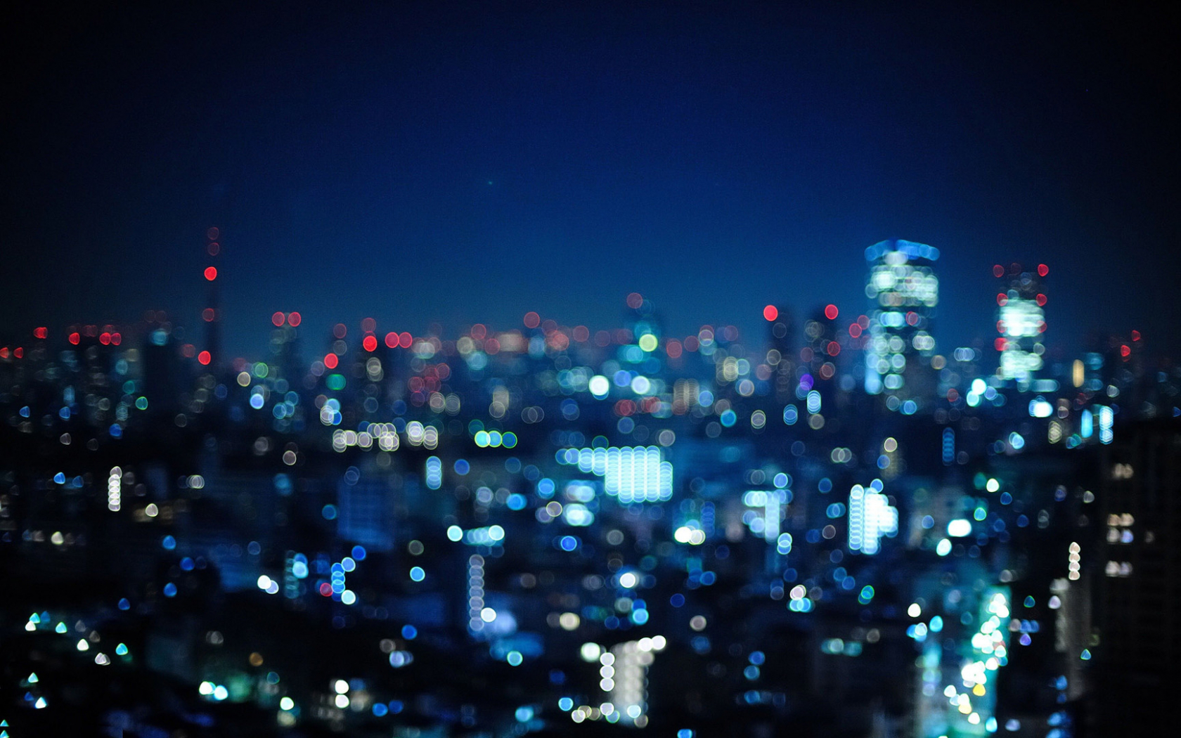 Anime City Lights Wallpapers