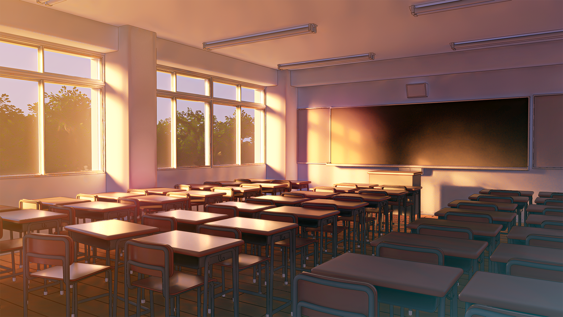 Anime Classroom Wallpapers