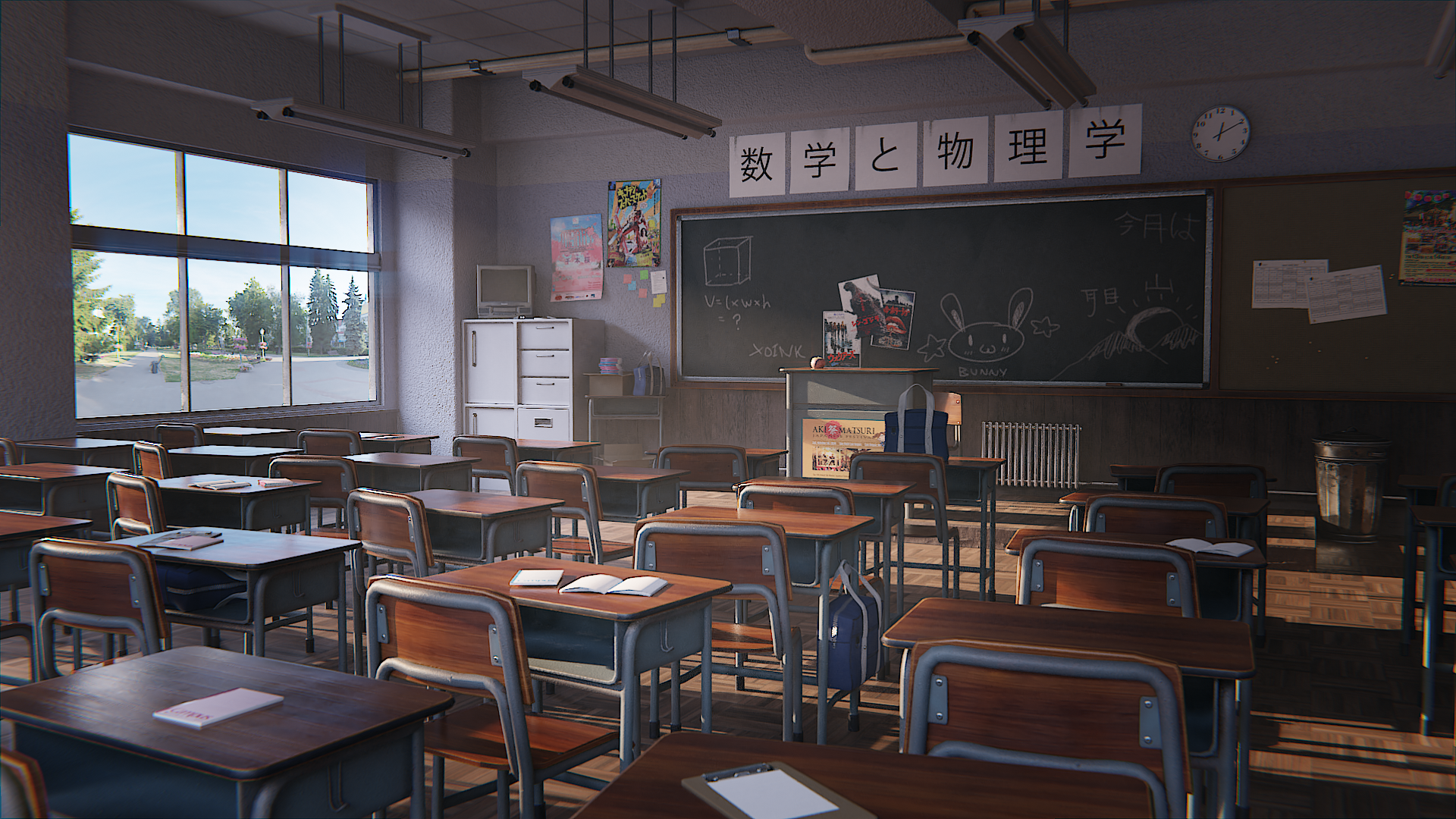 Anime Classroom Wallpapers