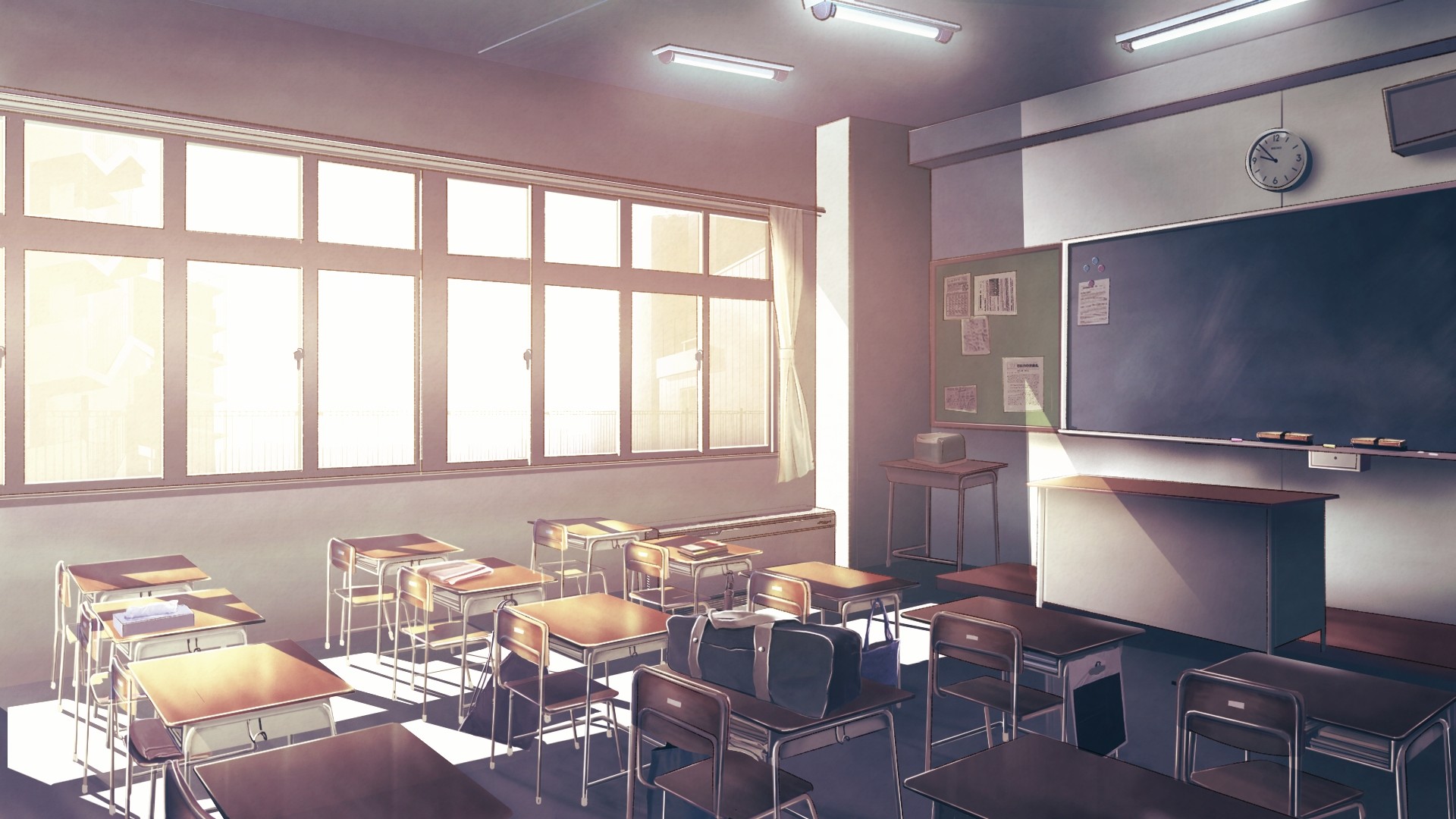 Anime Classroom Wallpapers