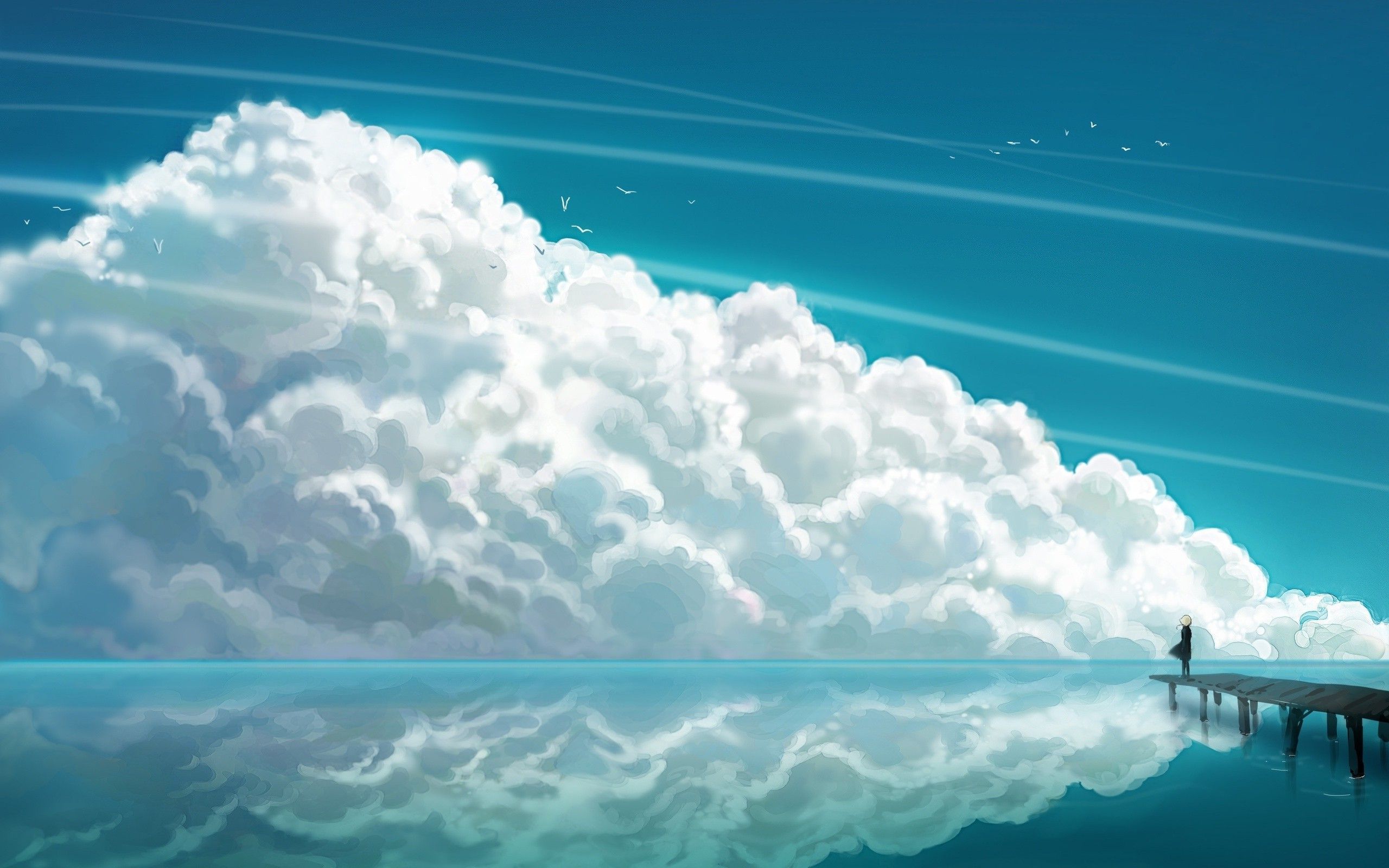 Anime Cloud Wallpapers