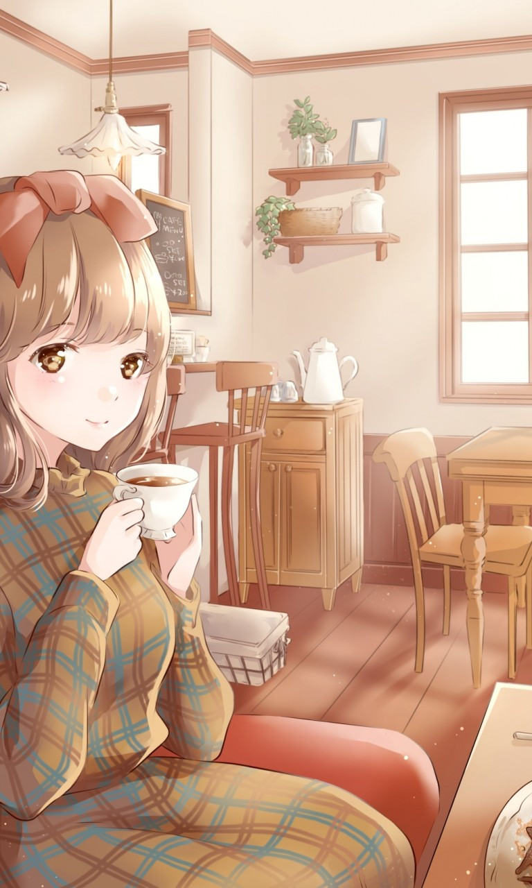 Anime Coffee Shop Wallpapers