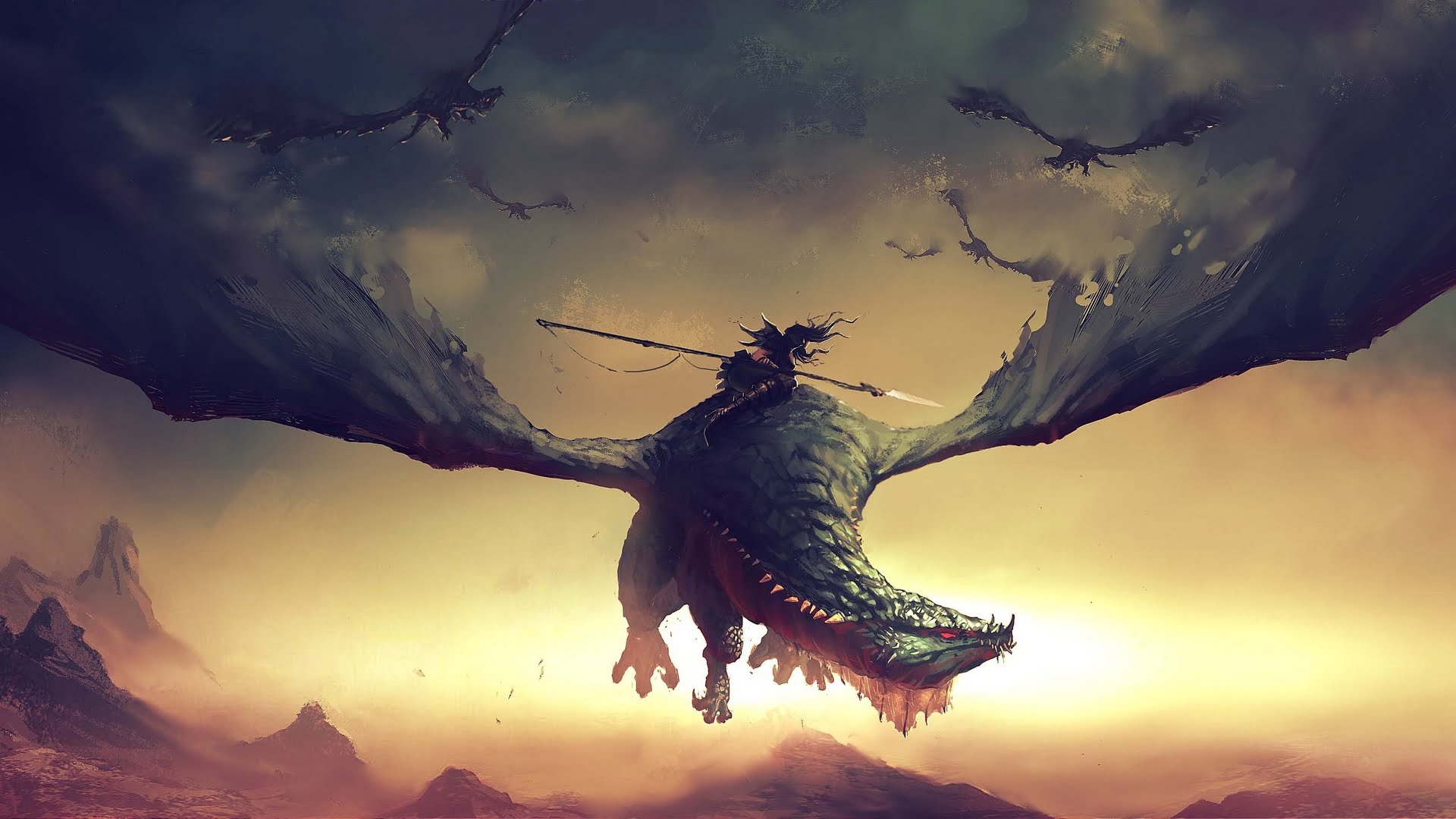 Anime Cool Dragon Wallpapers