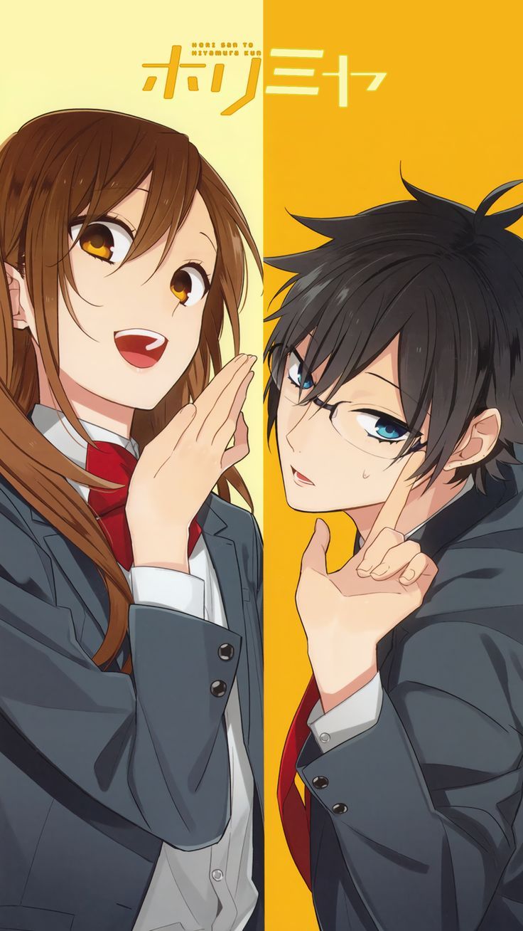 Anime Couple Brown Hair Wallpapers