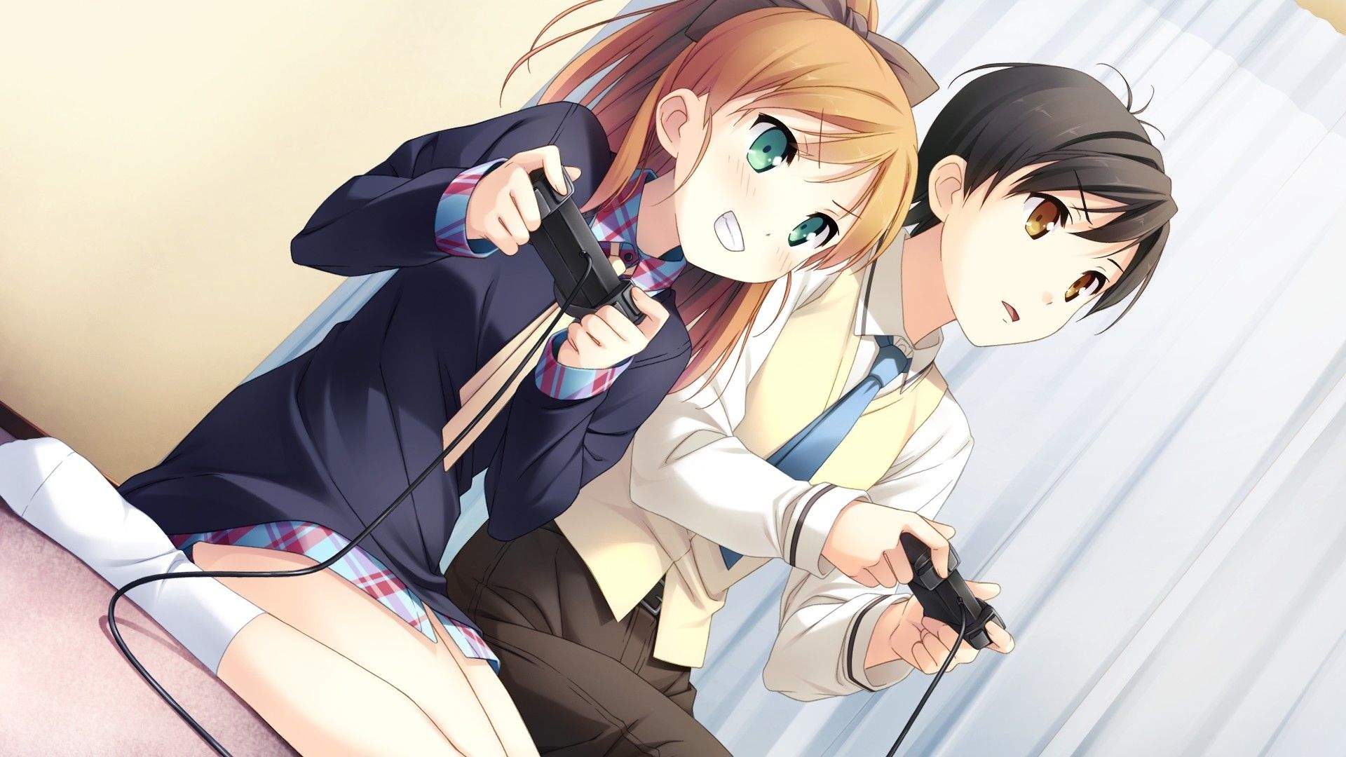 Anime Couple Gaming Wallpapers