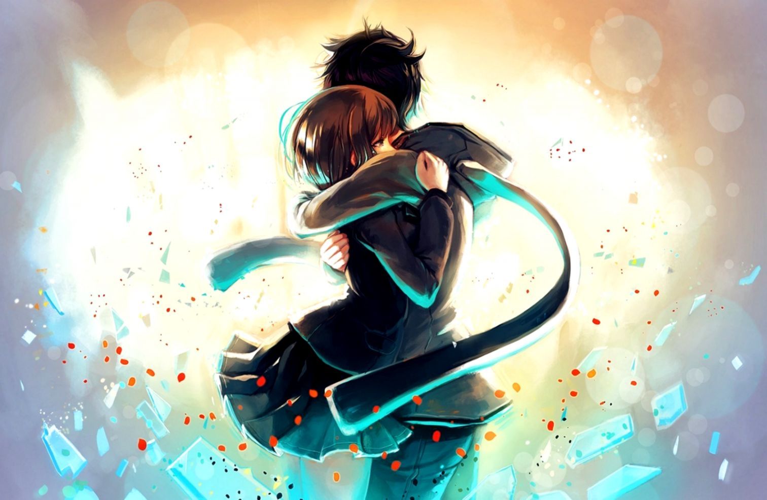 Anime Couple Gaming Wallpapers