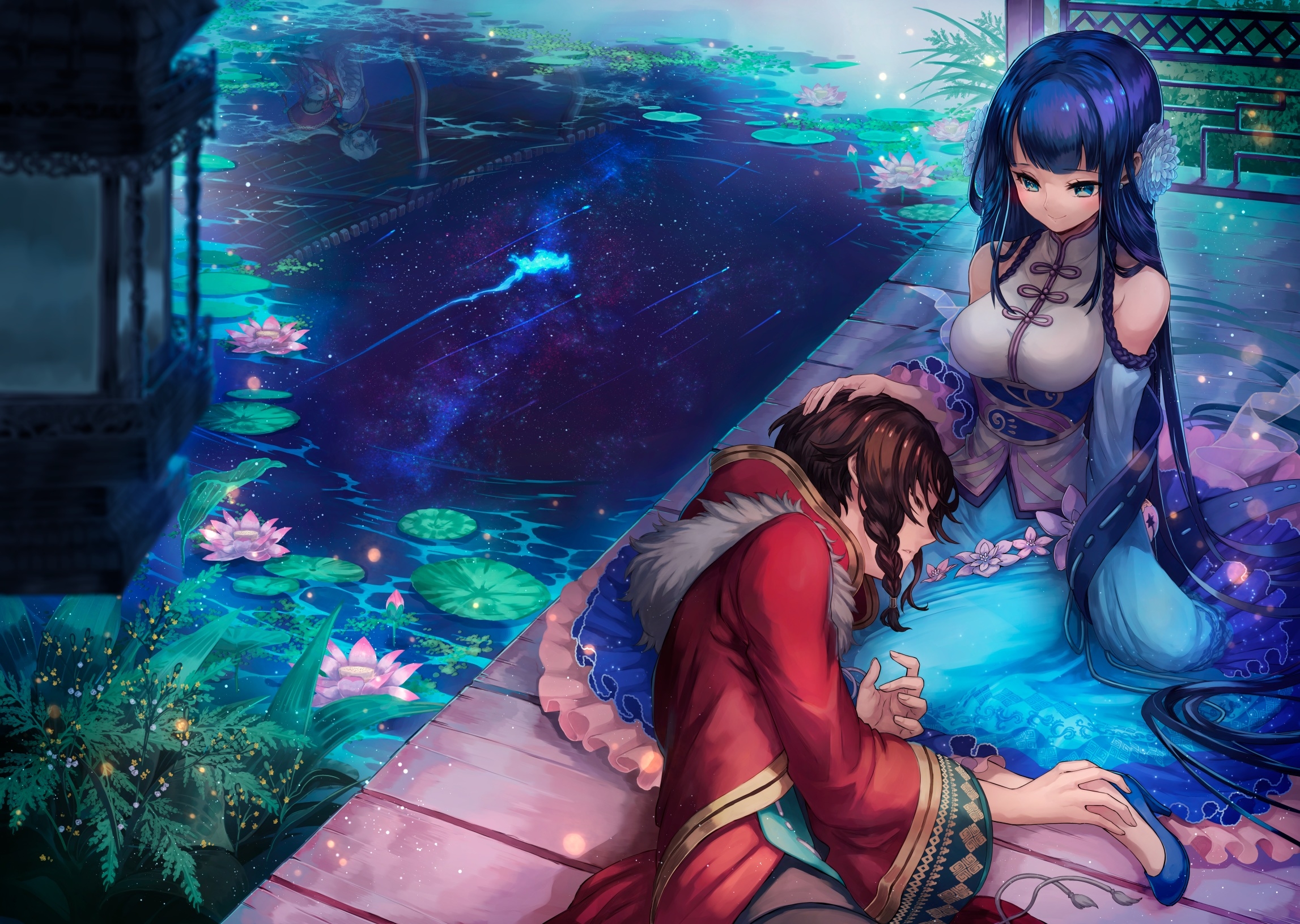 Anime Couple Gaming Wallpapers