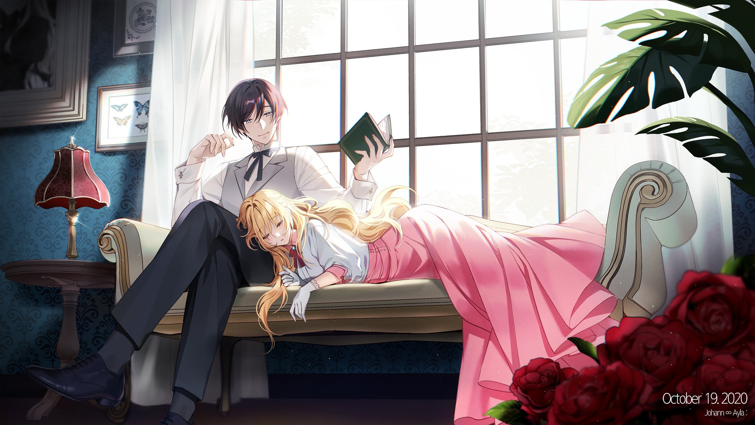 Anime Couple Sleeping Wallpapers