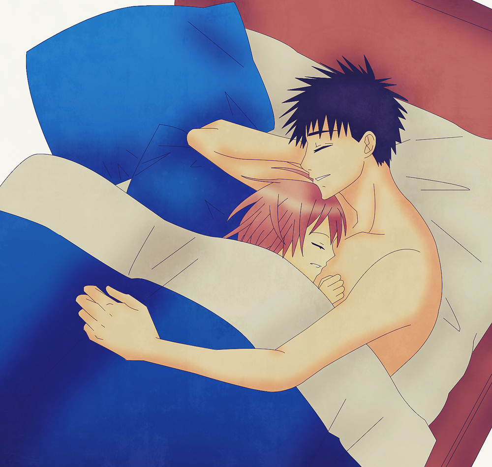 Anime Couple Sleeping Wallpapers