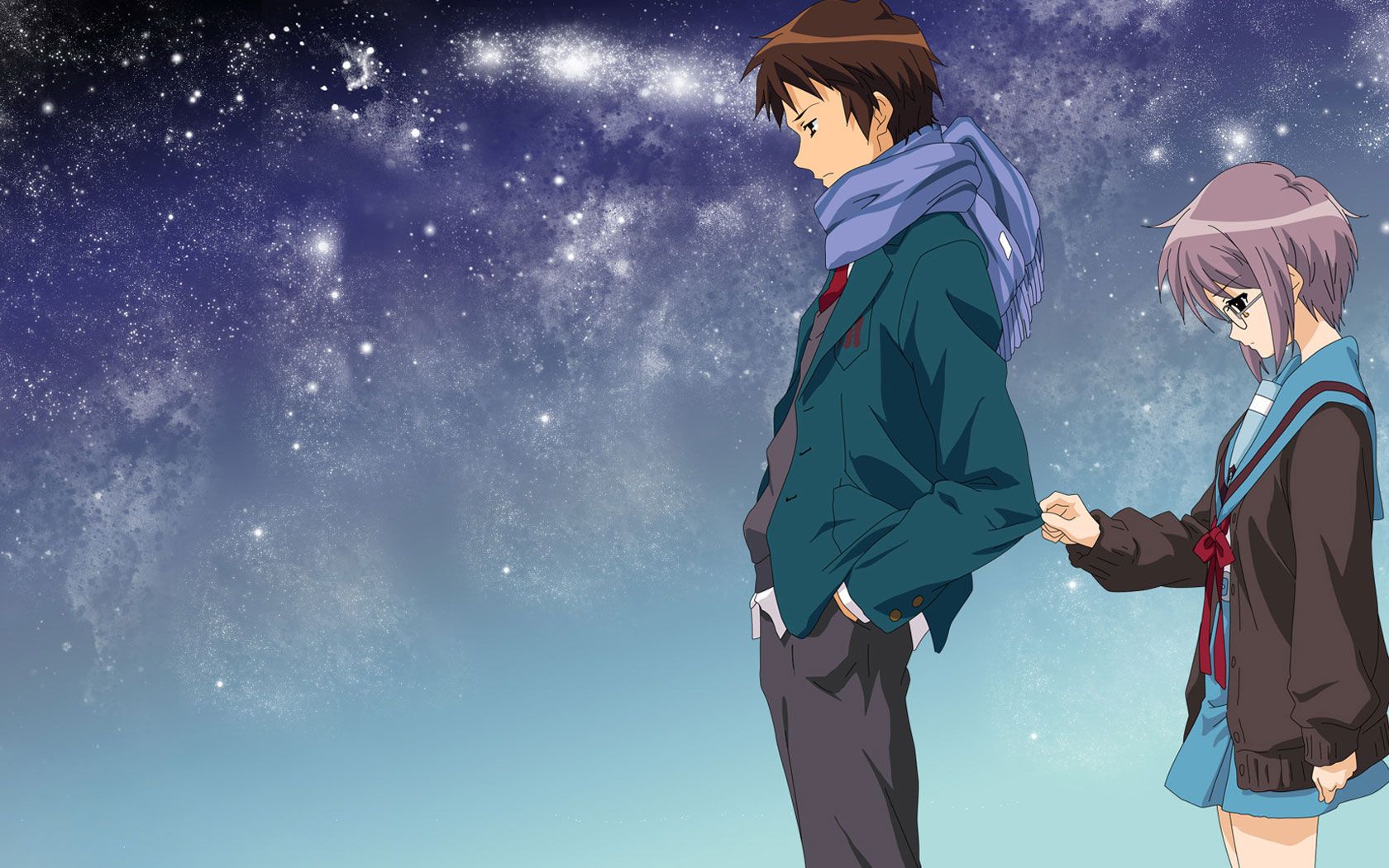 Anime Couple Winter Wallpapers
