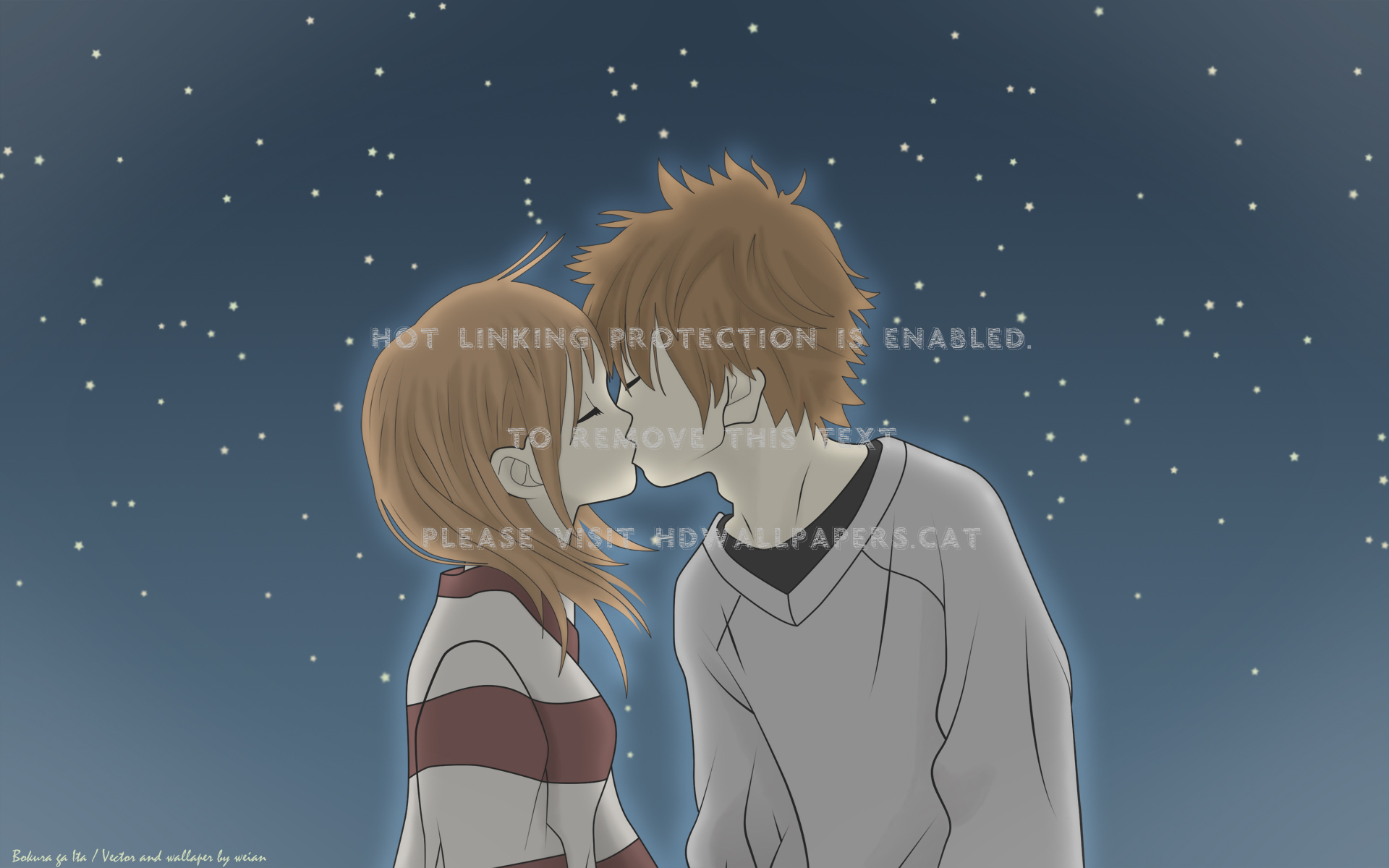Anime Couple Winter Wallpapers