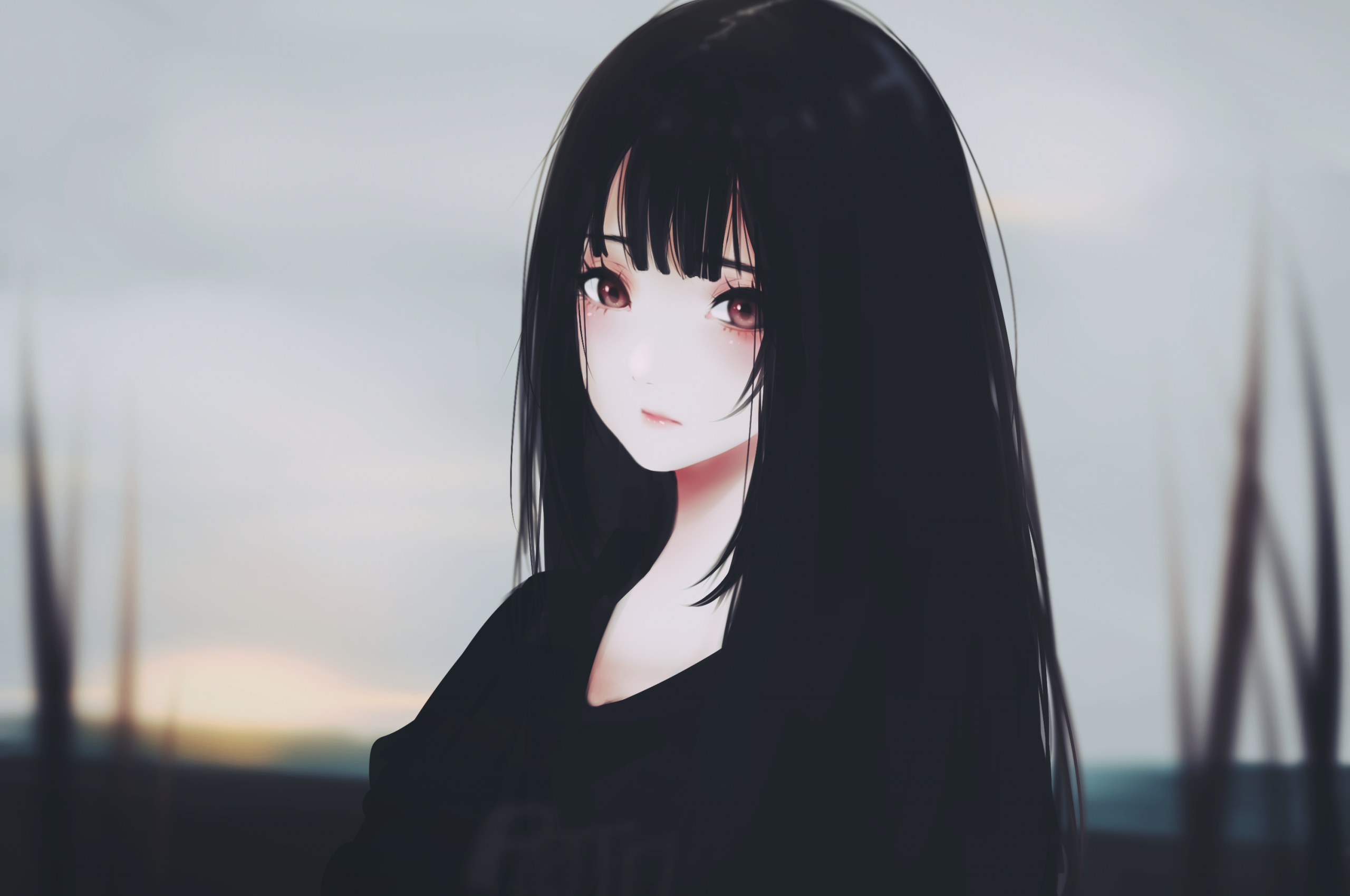 Anime Dark Girl Wallpapers