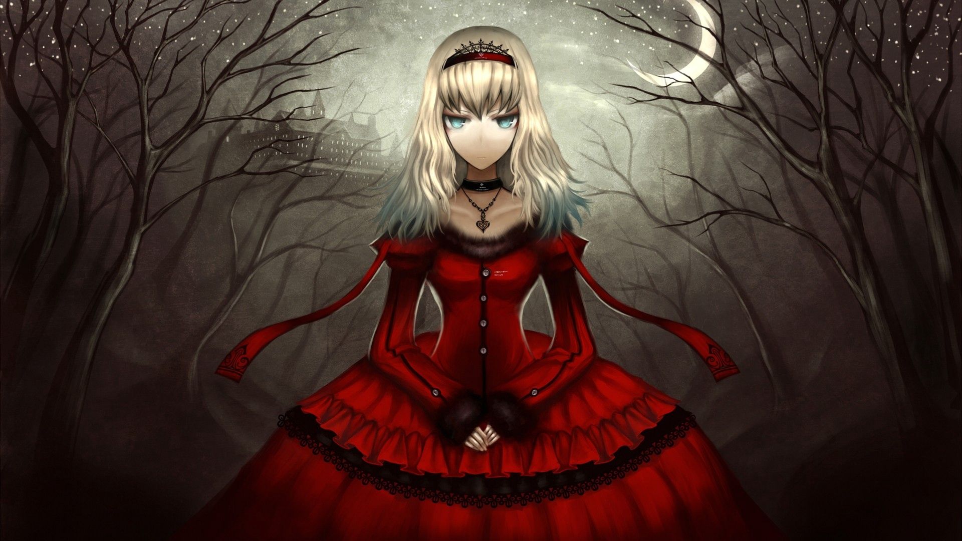 Anime Dark Girl Wallpapers