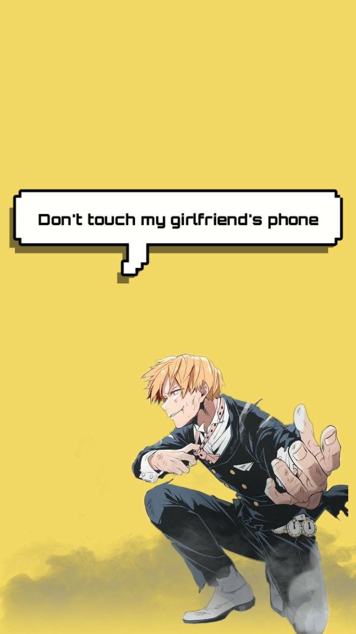 Anime Dont Touch My Phone Wallpapers