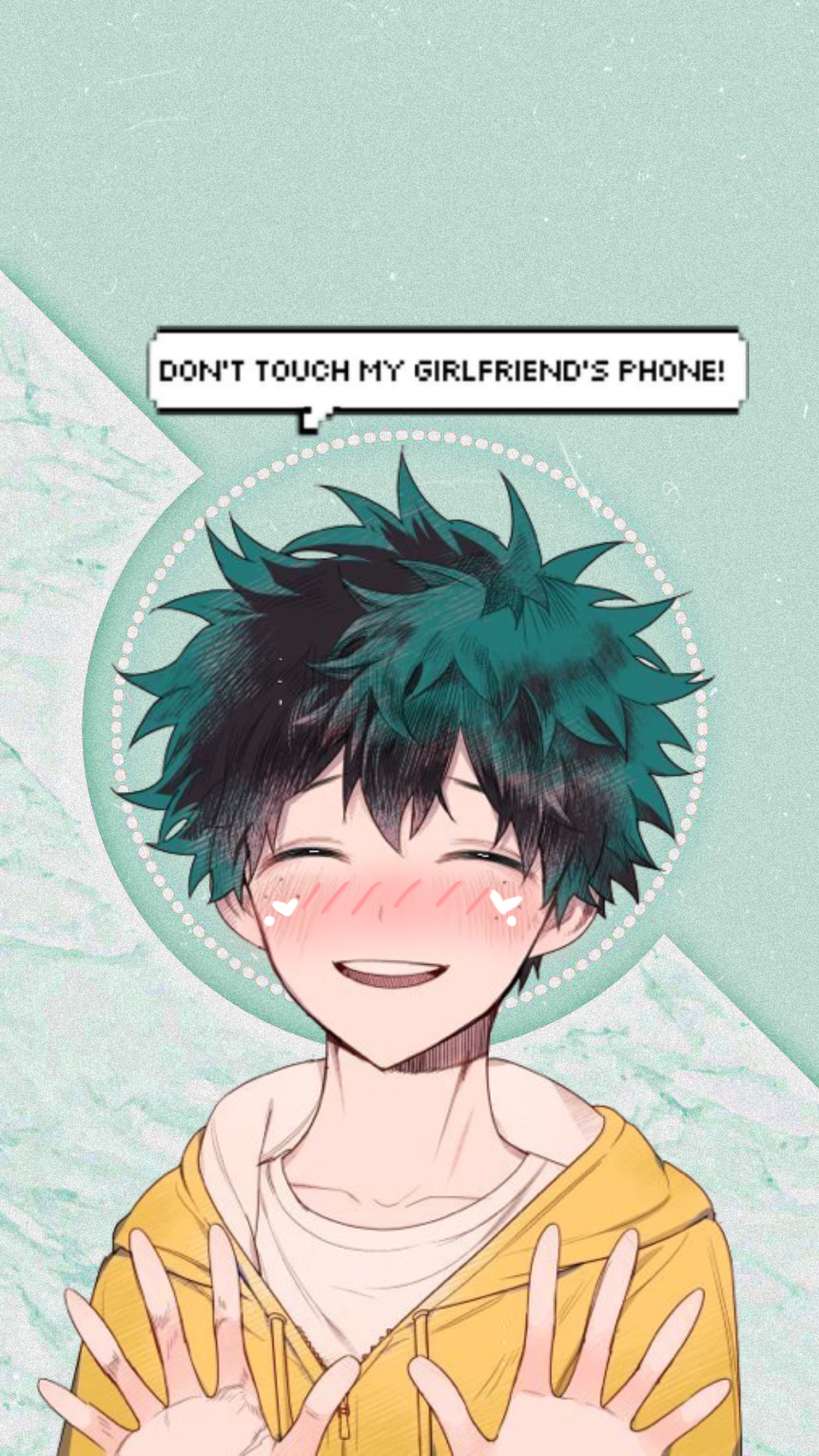 Anime Dont Touch My Phone Wallpapers