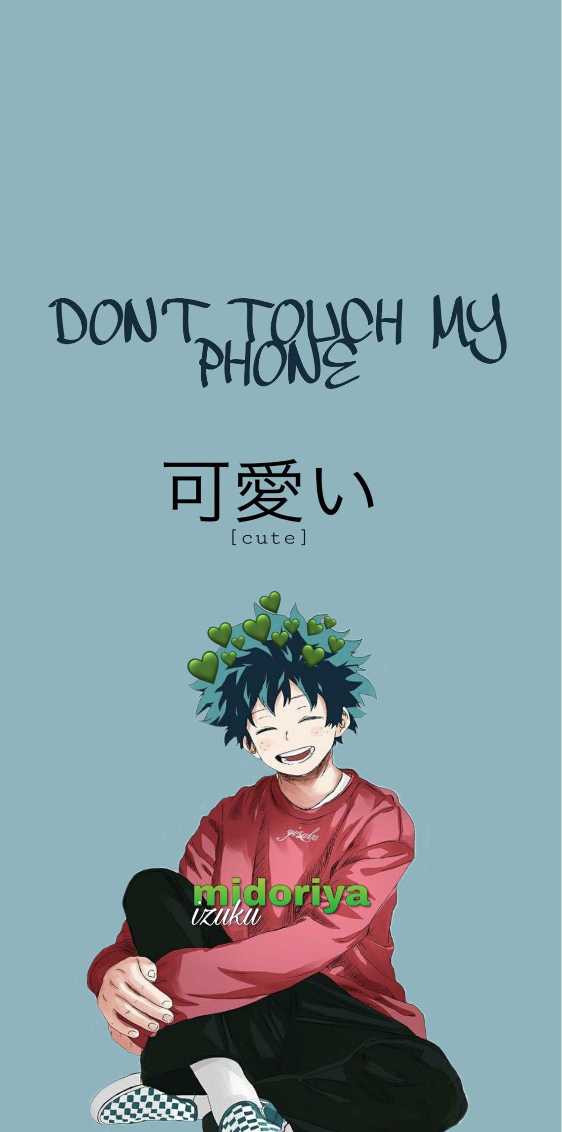 Anime Dont Touch My Phone Wallpapers