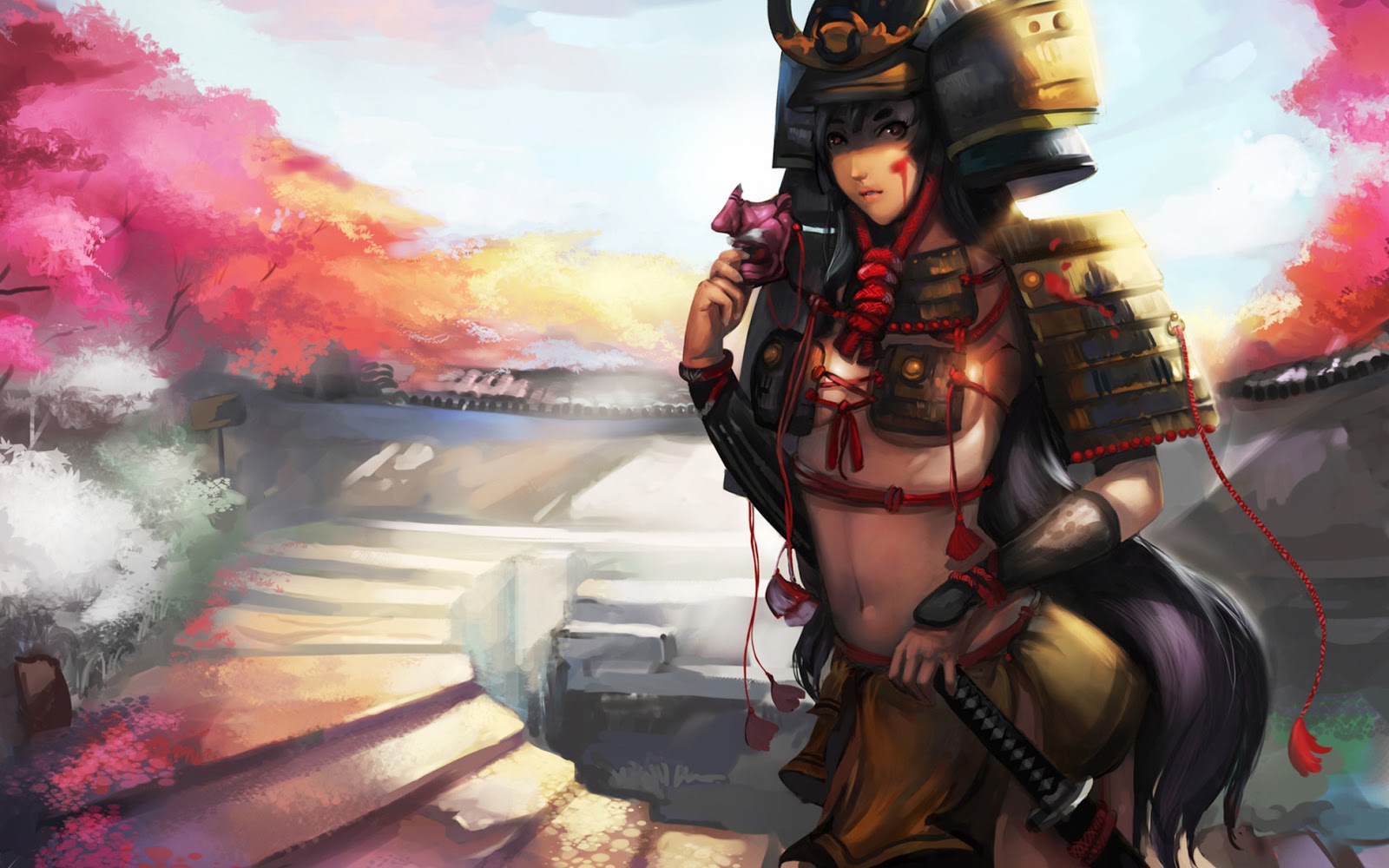 Anime Female Samurai Wallpapers