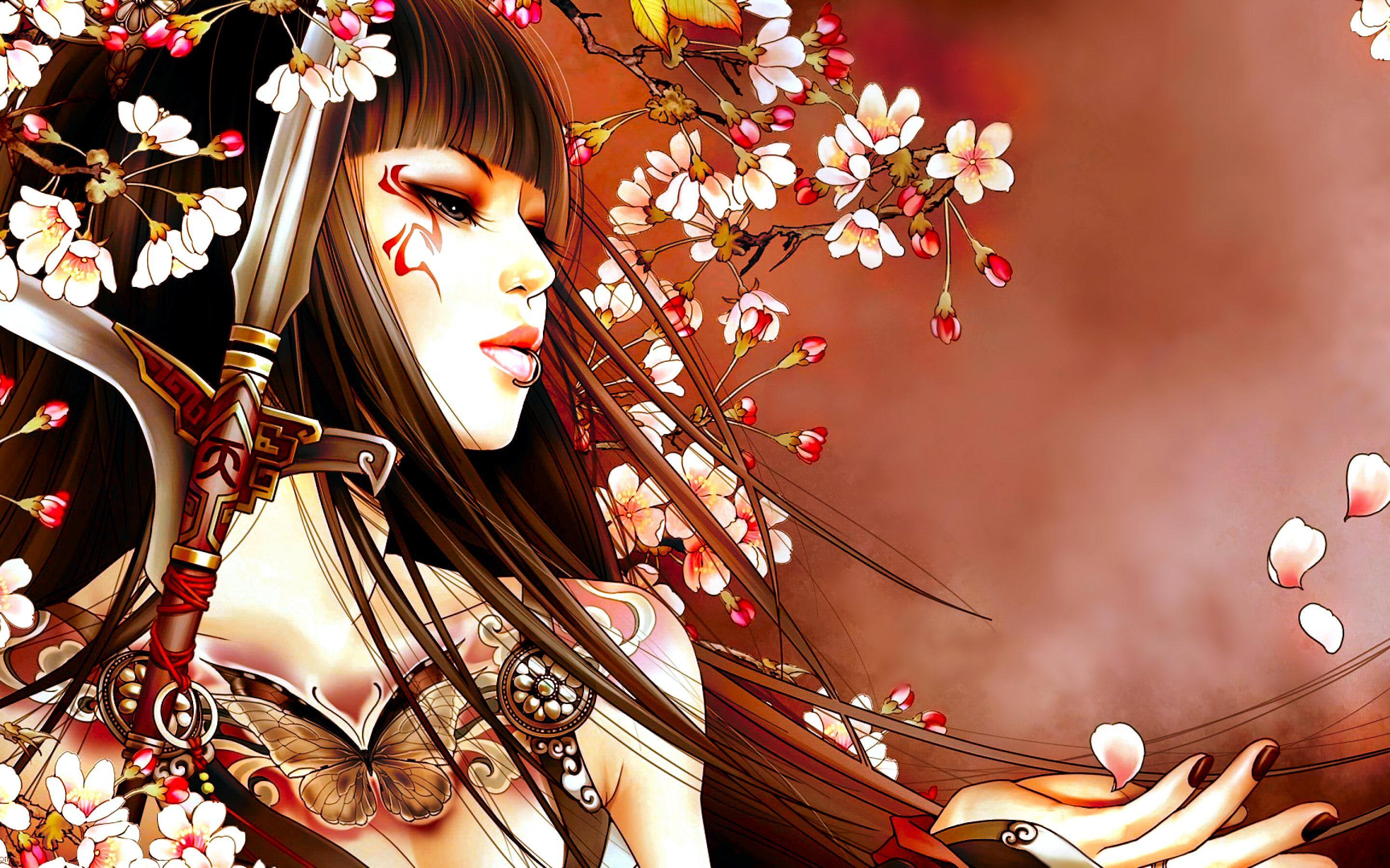 Anime Female Samurai Wallpapers