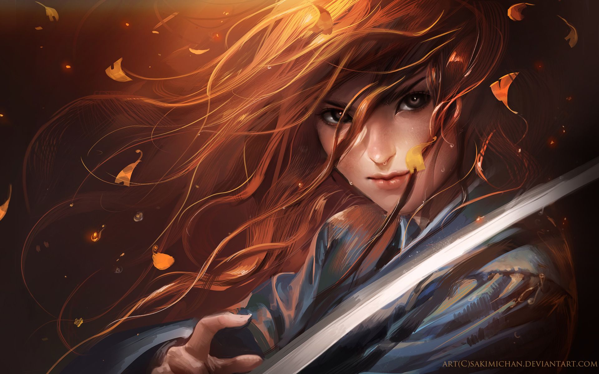 Anime Female Samurai Wallpapers