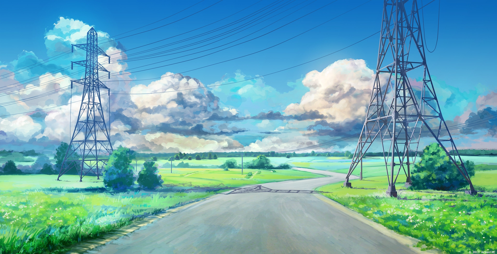 Anime Field Wallpapers