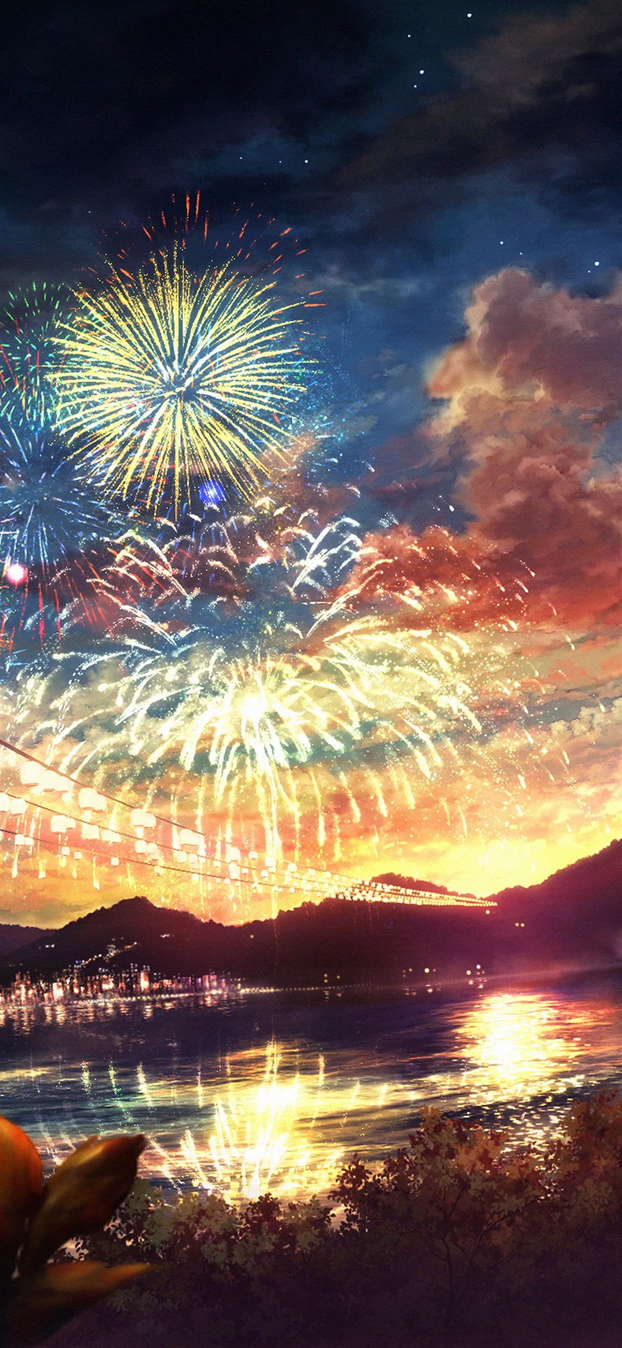 Anime Fireworks Wallpapers