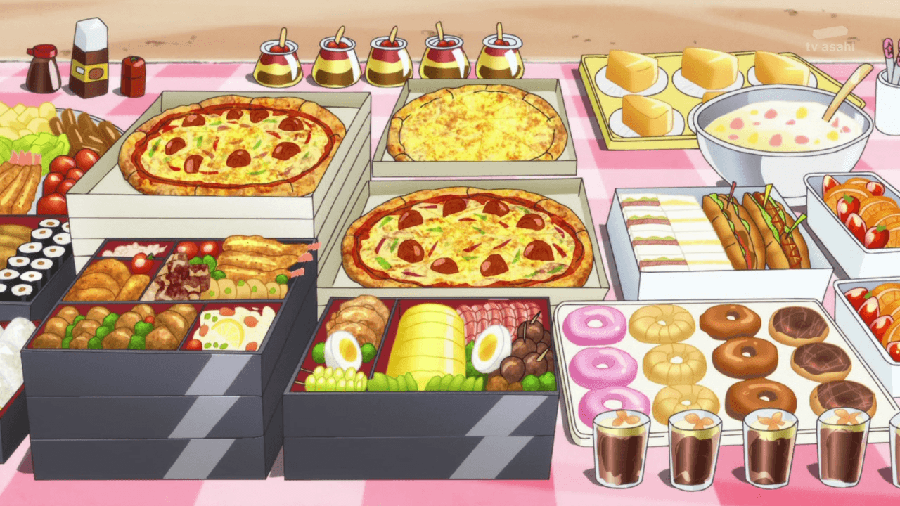 Anime Foods Aesthetic Wallpapers
