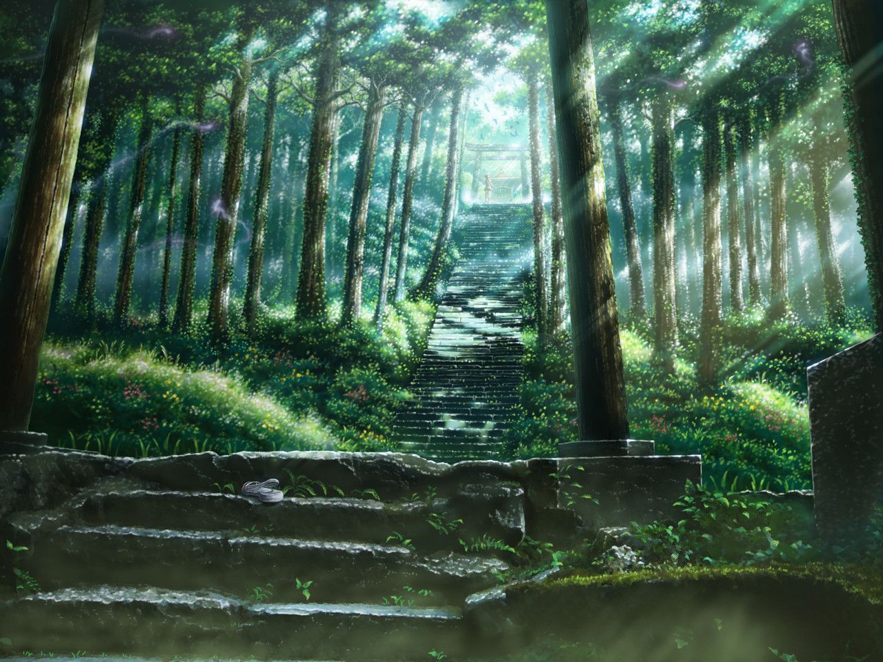 Anime Forest Wallpapers