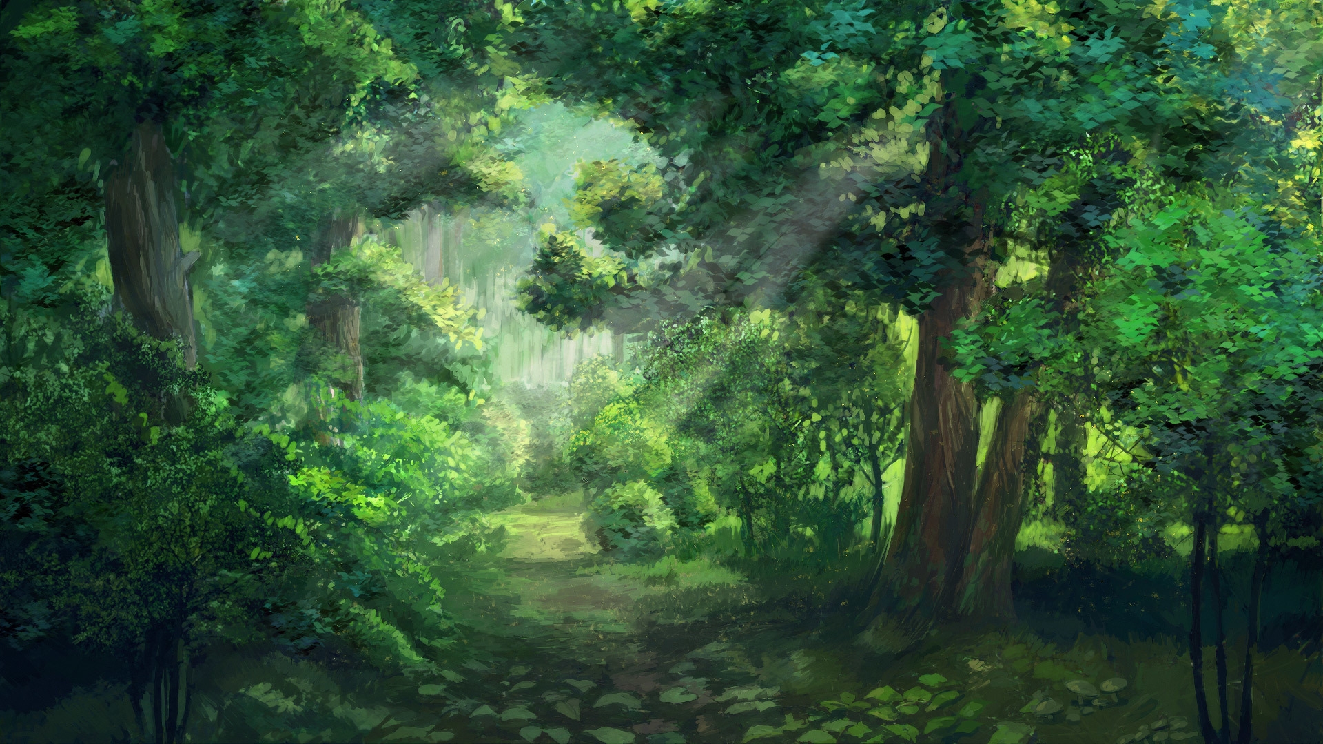 Anime Forest Wallpapers