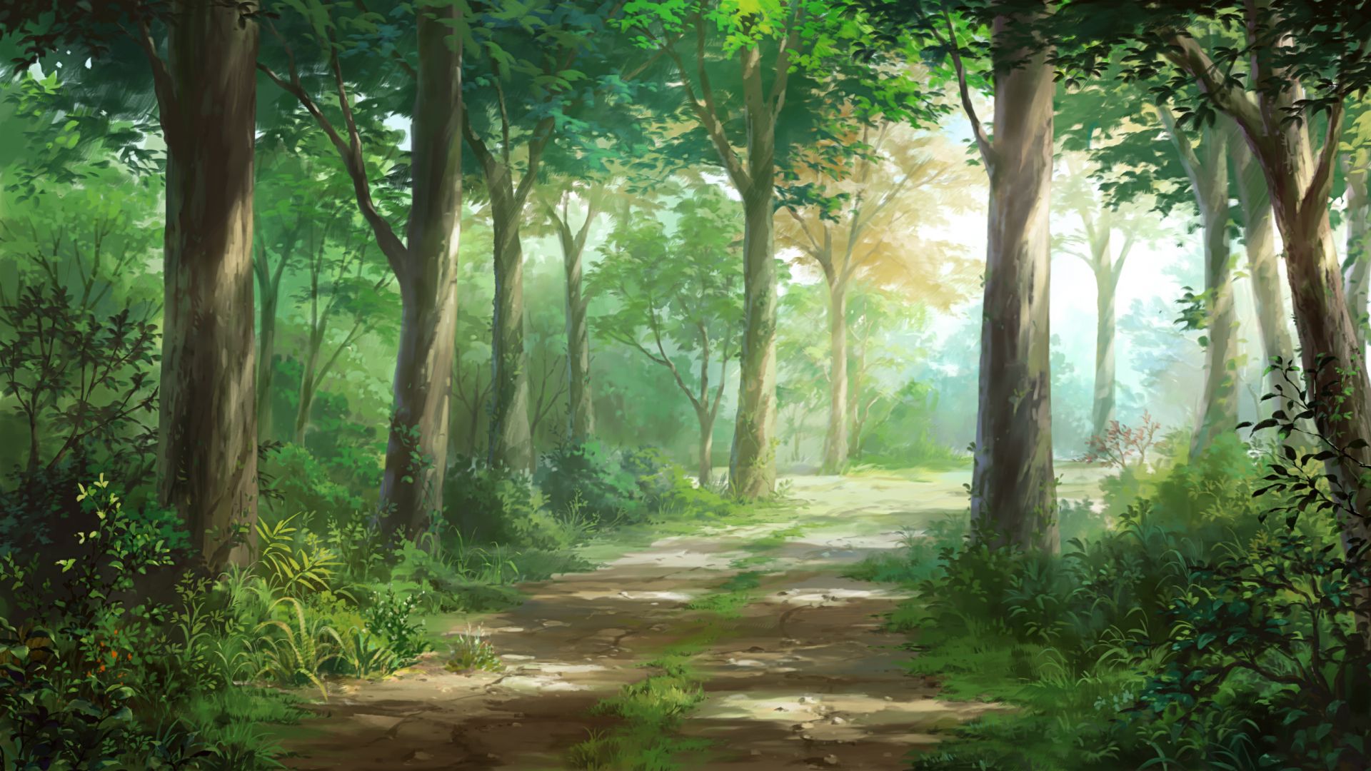 Anime Forest Wallpapers