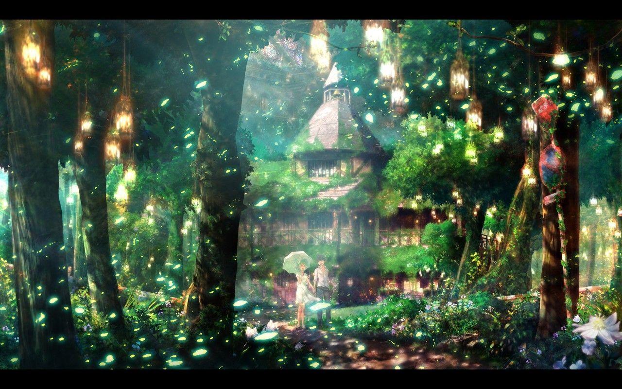 Anime Forest Wallpapers