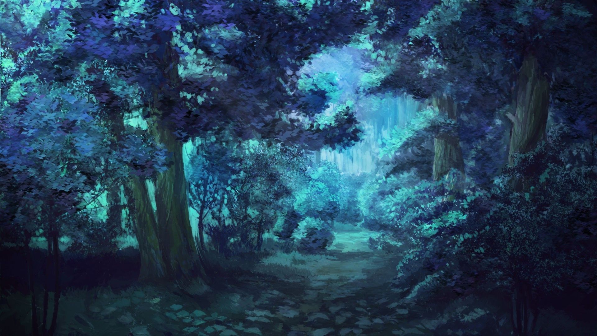 Anime Forest Wallpapers