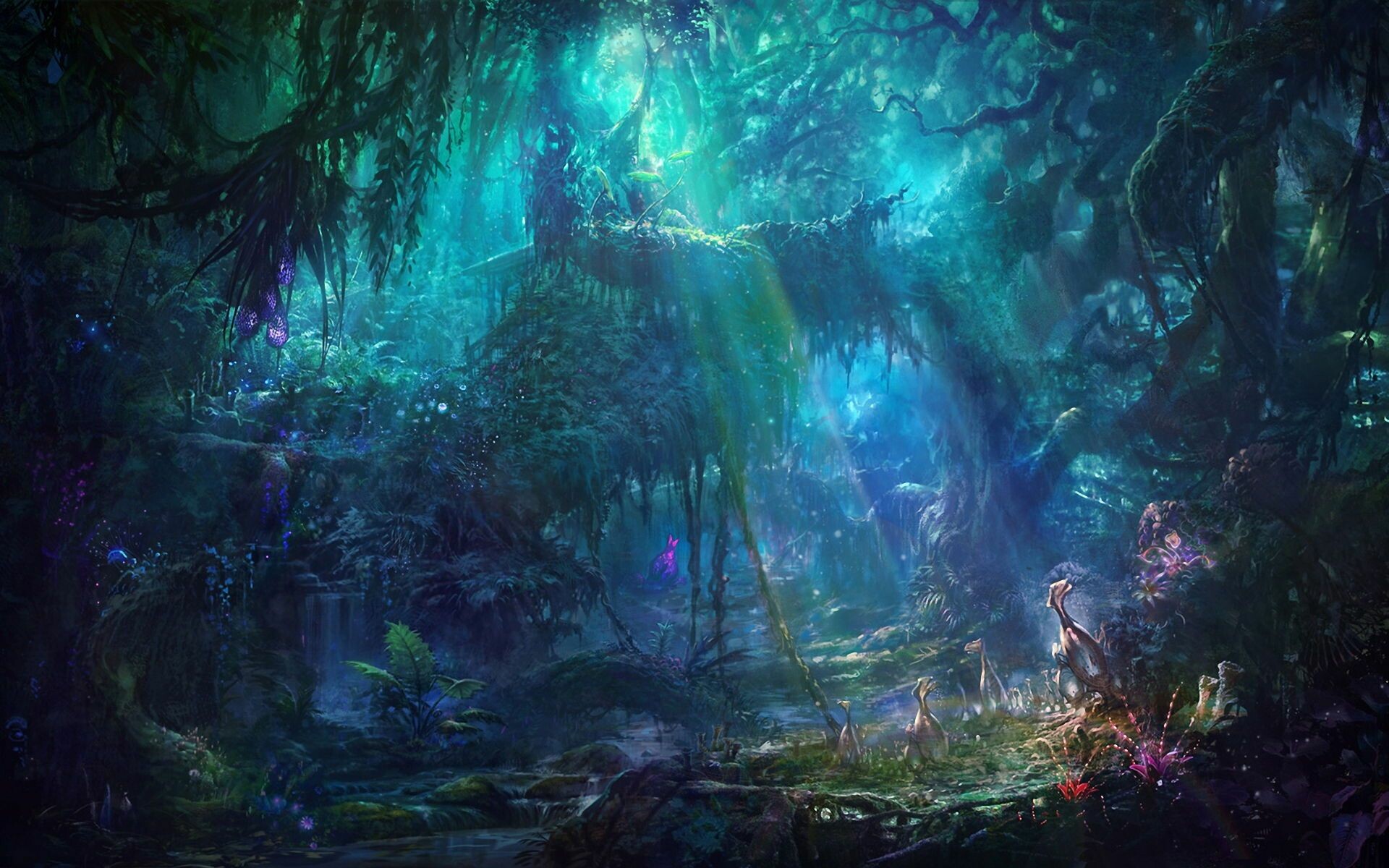 Anime Forest Wallpapers