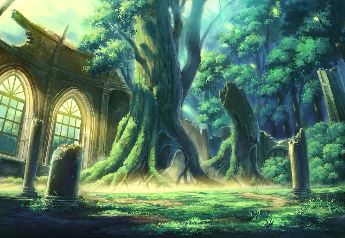 Anime Forest Wallpapers