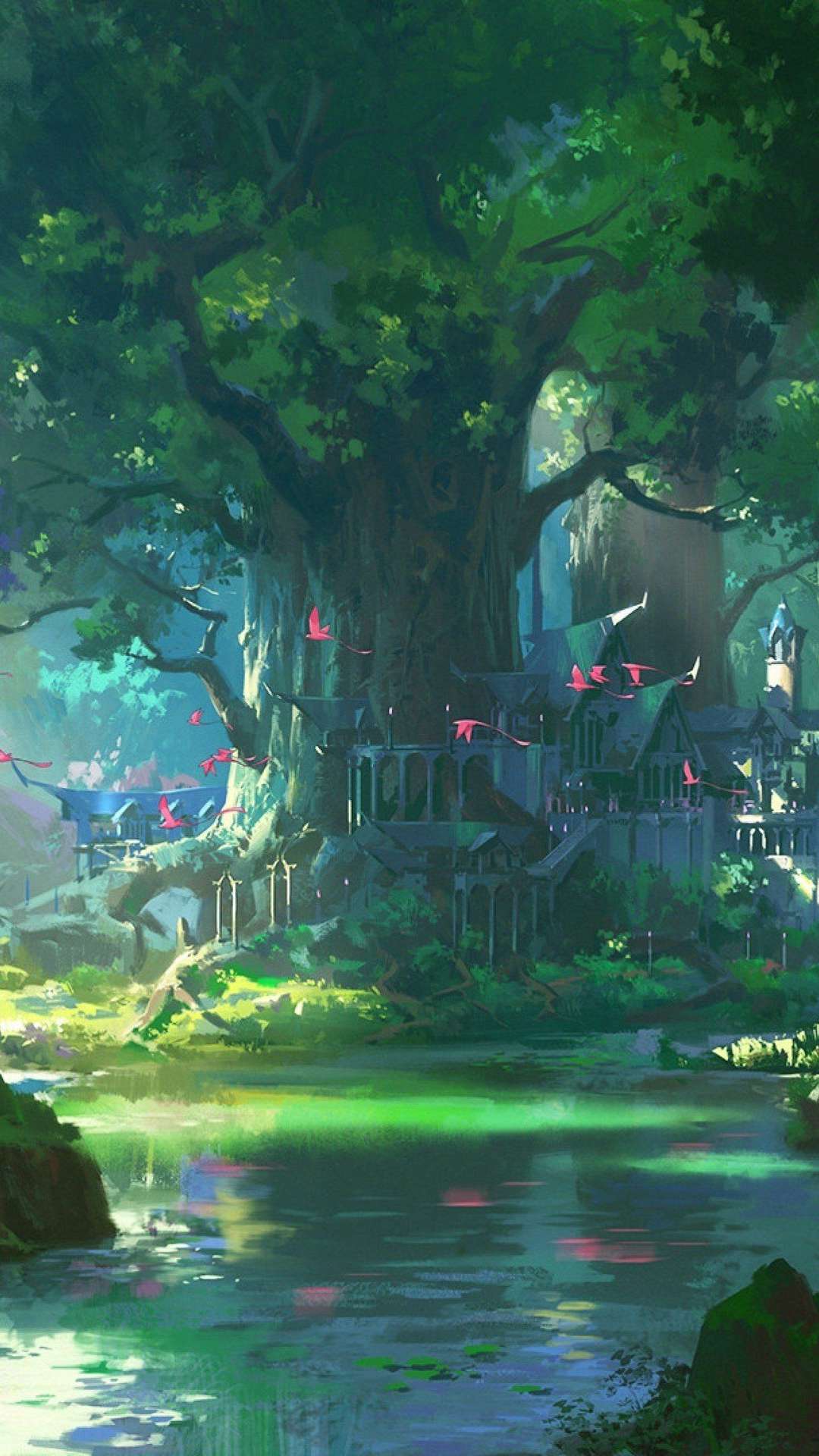 Anime Forest Wallpapers